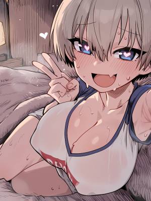 Uzaki Hana x BBC Porn Comics english 03