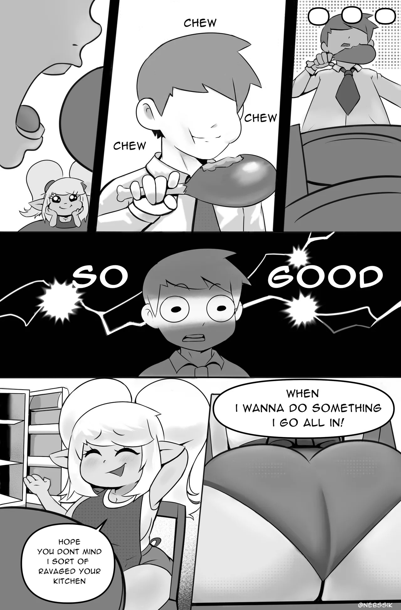 Welcome Home, Hero! Porn Comics english 07
