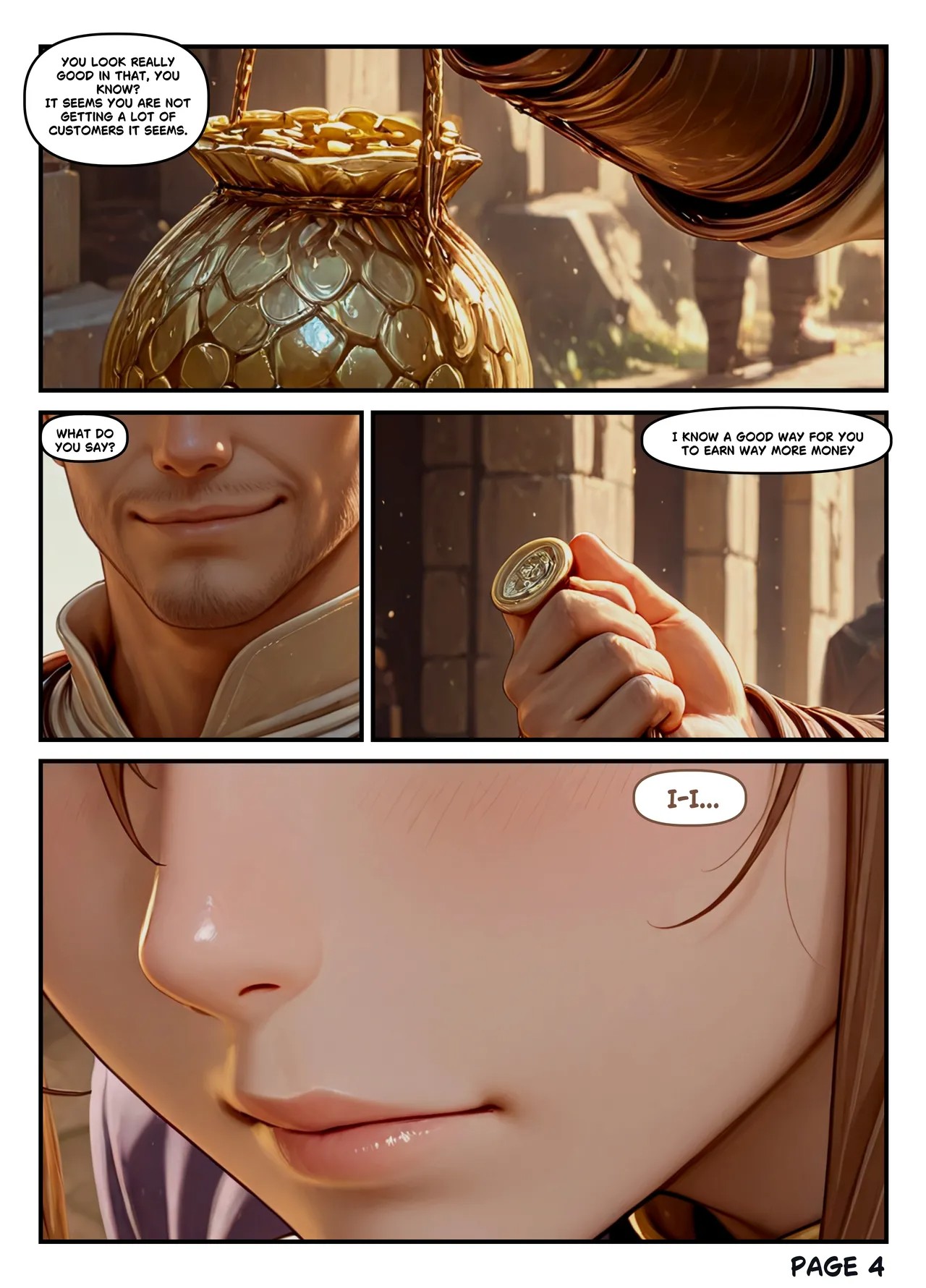Wiz's New Business Porn Comics english 04