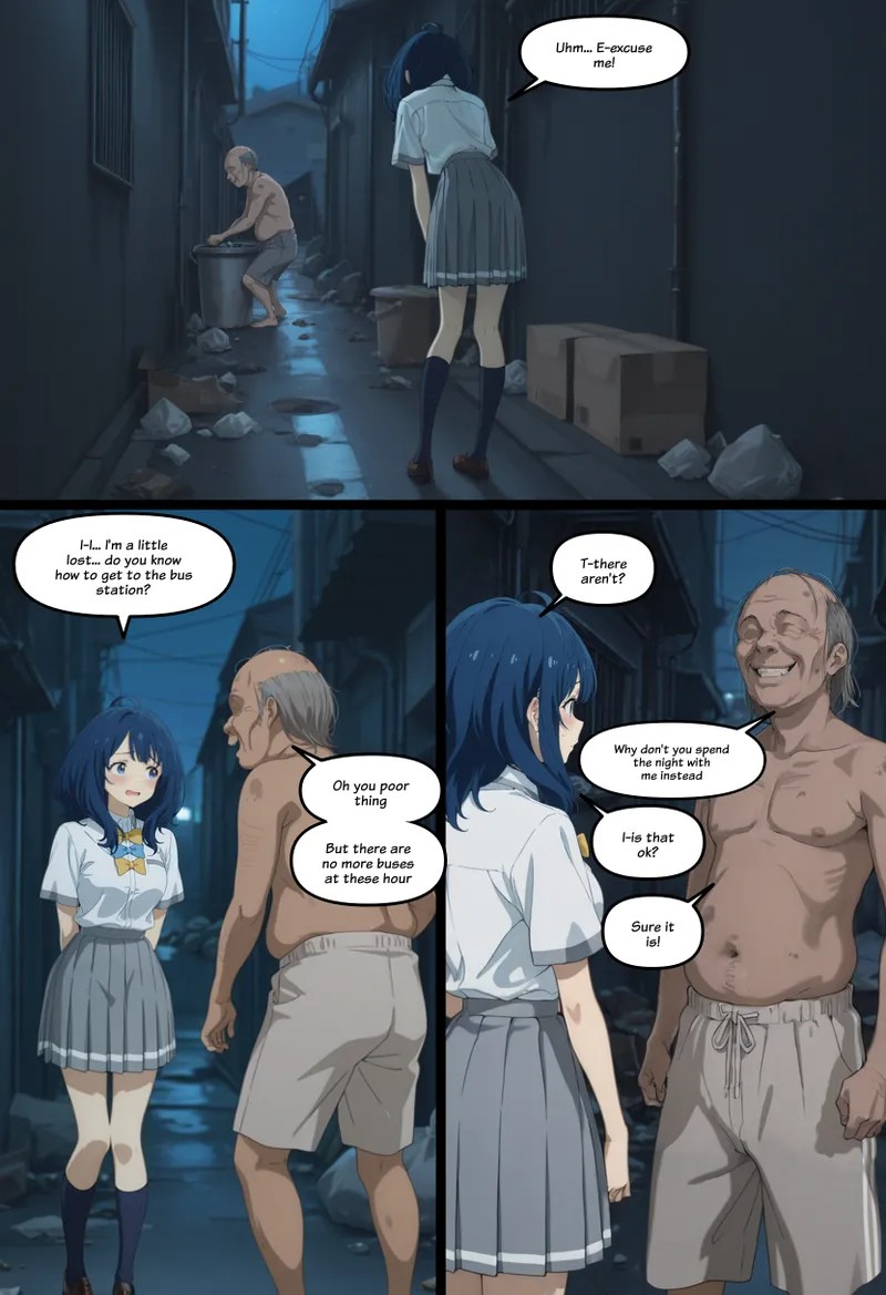 Yanami And The Crazy Man Porn Comics english 05