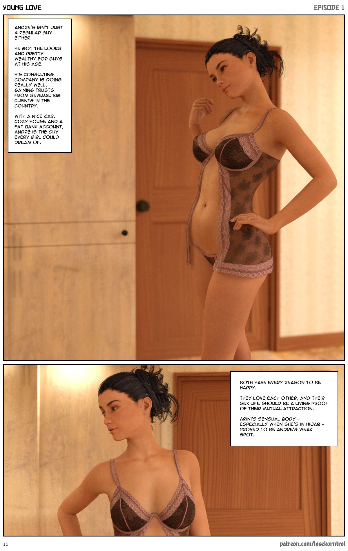 Young Love Porn Comics english 11