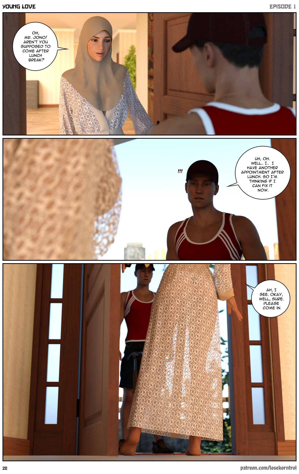 Young Love Porn Comics english 20
