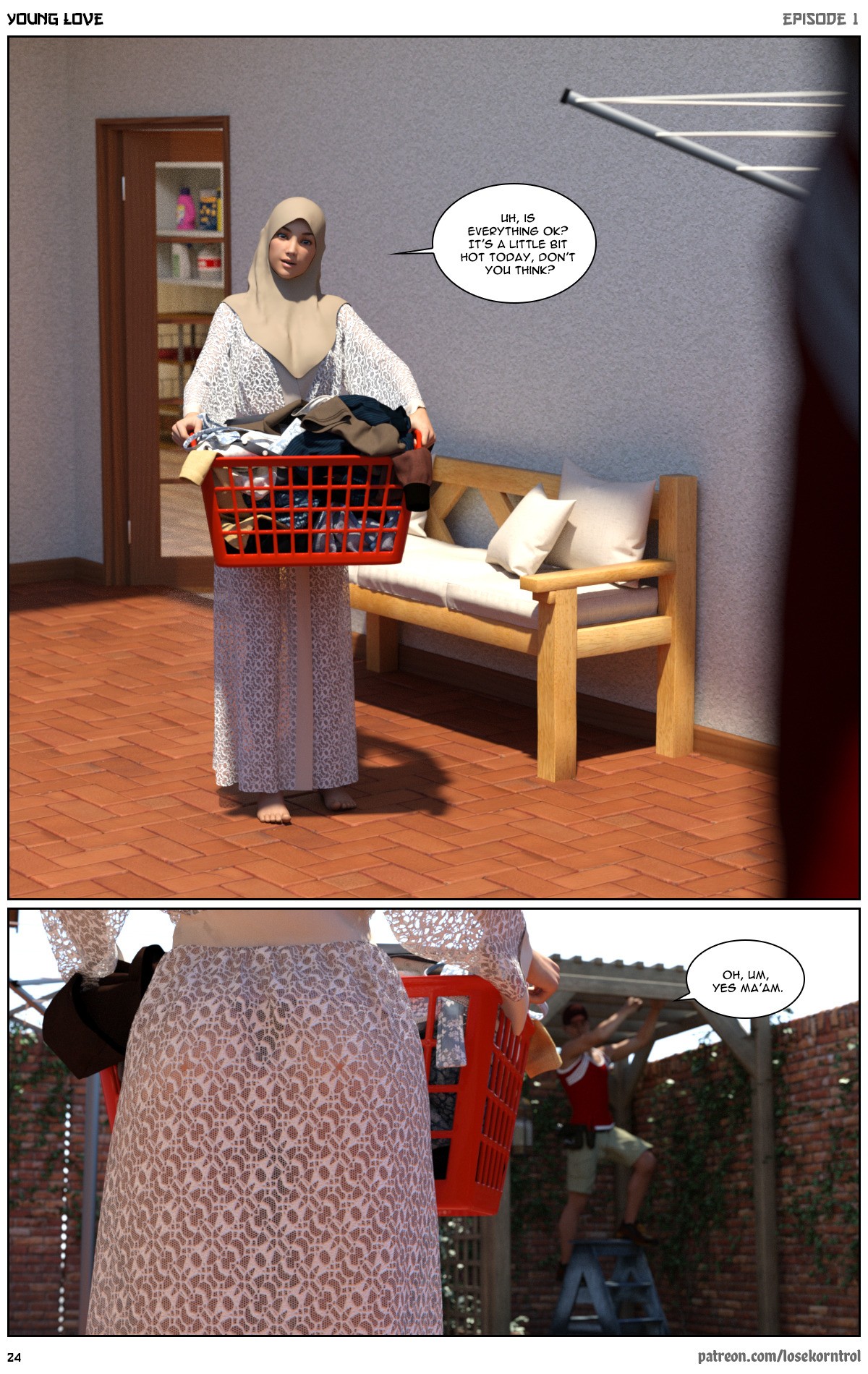 Young Love Porn Comics english 24