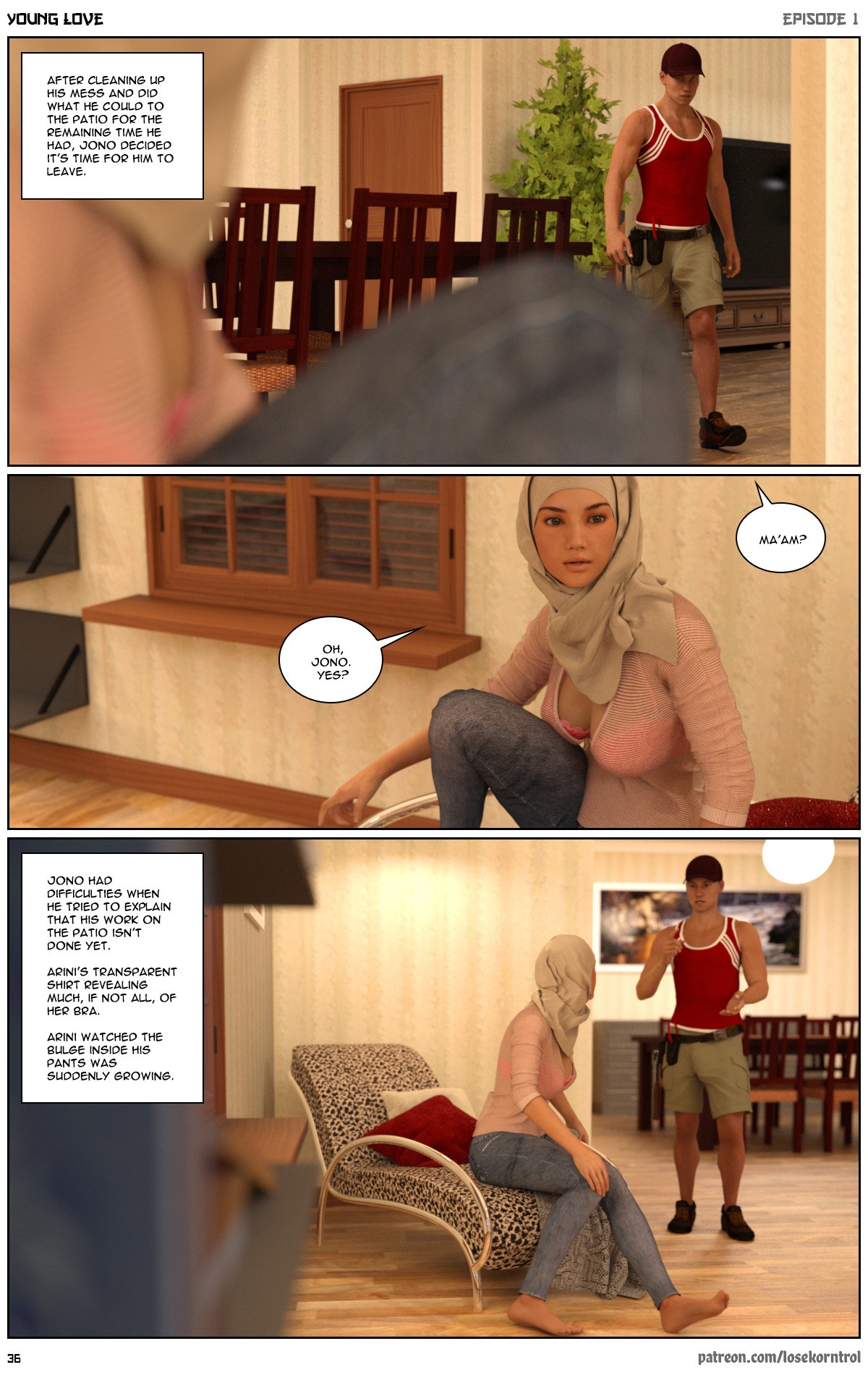 Young Love Porn Comics english 36