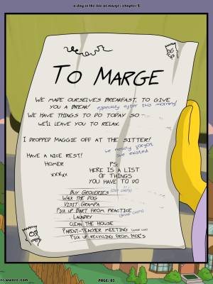 A Day In The Life Of Marge Part 2 Porn Comics english 03