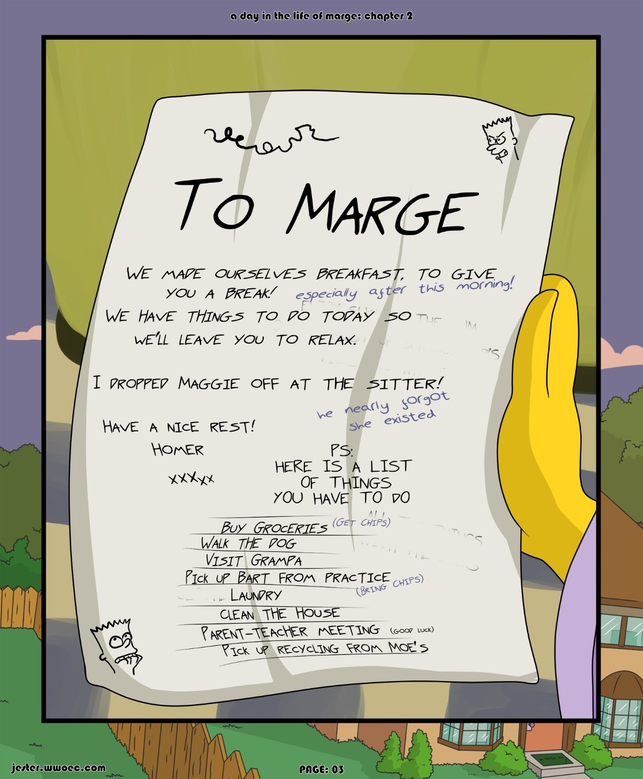 A Day In The Life Of Marge Part 2 Porn Comics english 03