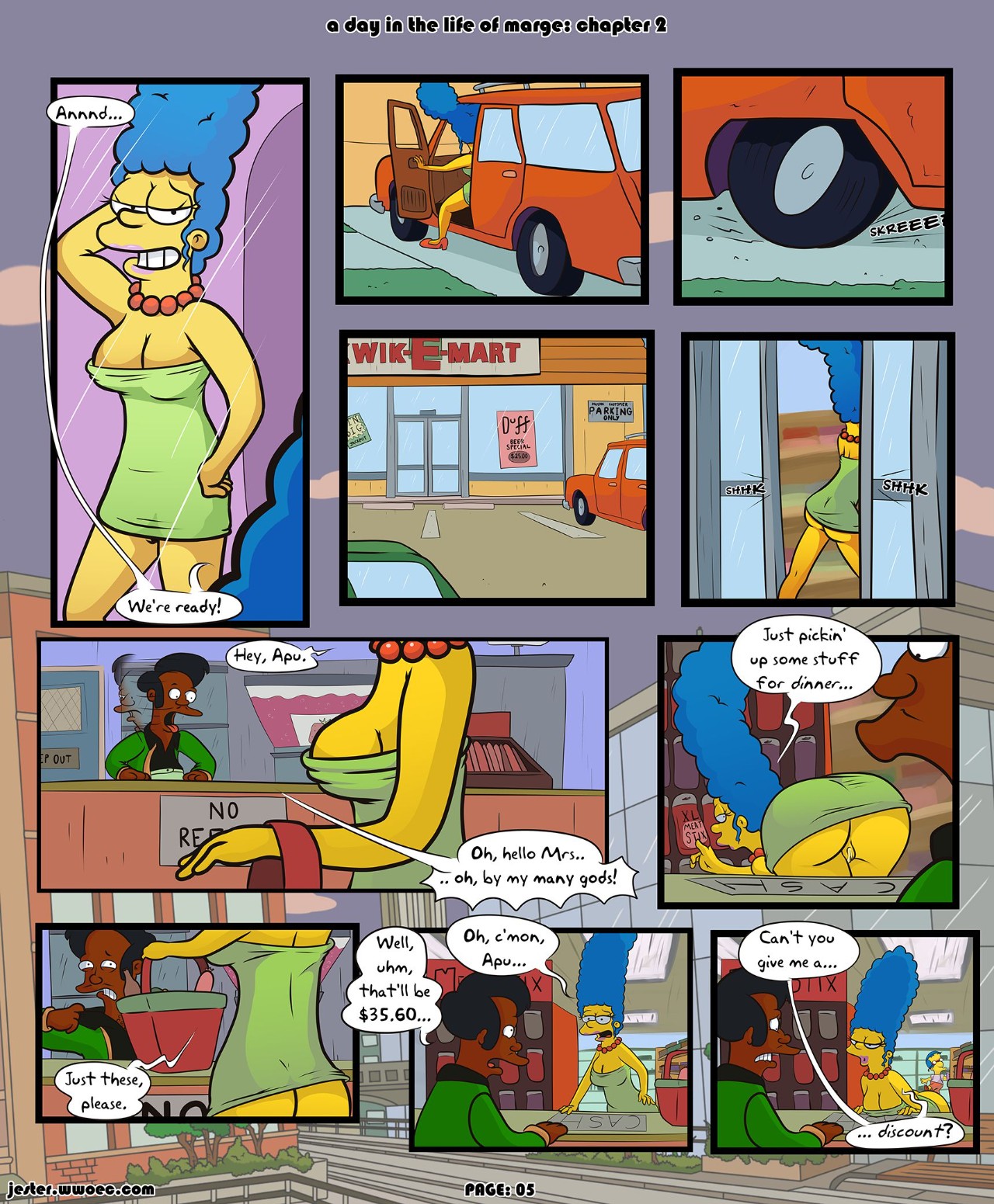A Day In The Life Of Marge Part 2 Porn Comics english 05