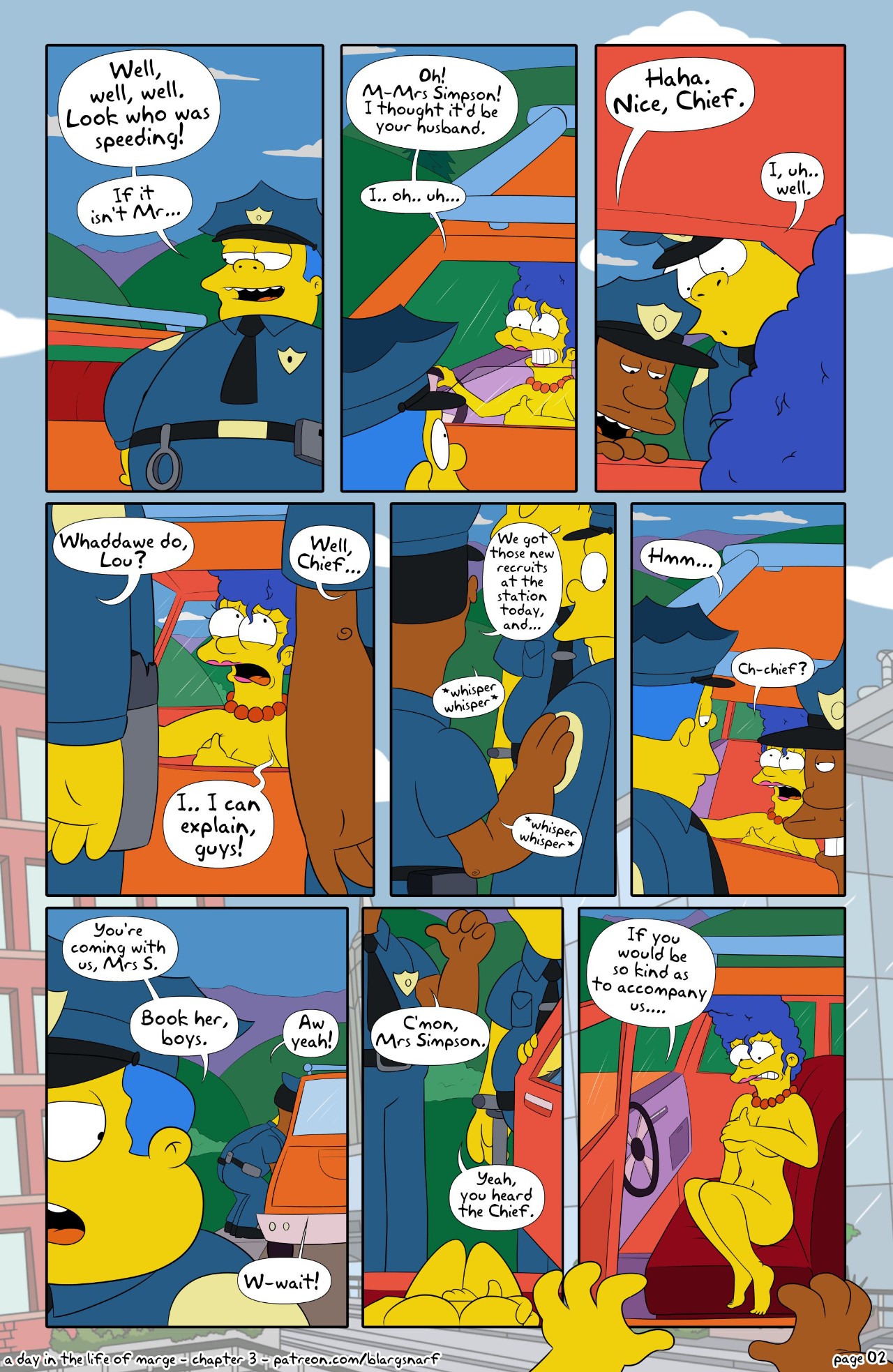 A Day In The Life Of Marge Part 3 Porn Comics english 02