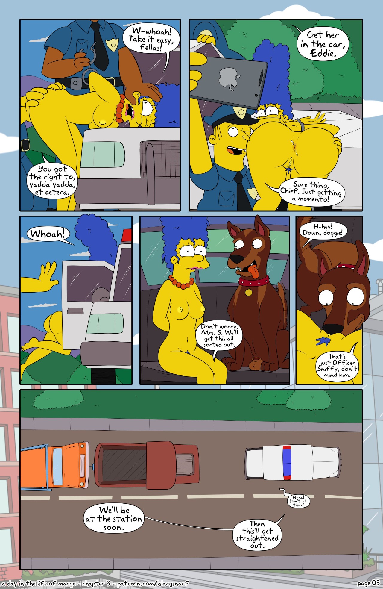 A Day In The Life Of Marge Part 3 Porn Comics english 03