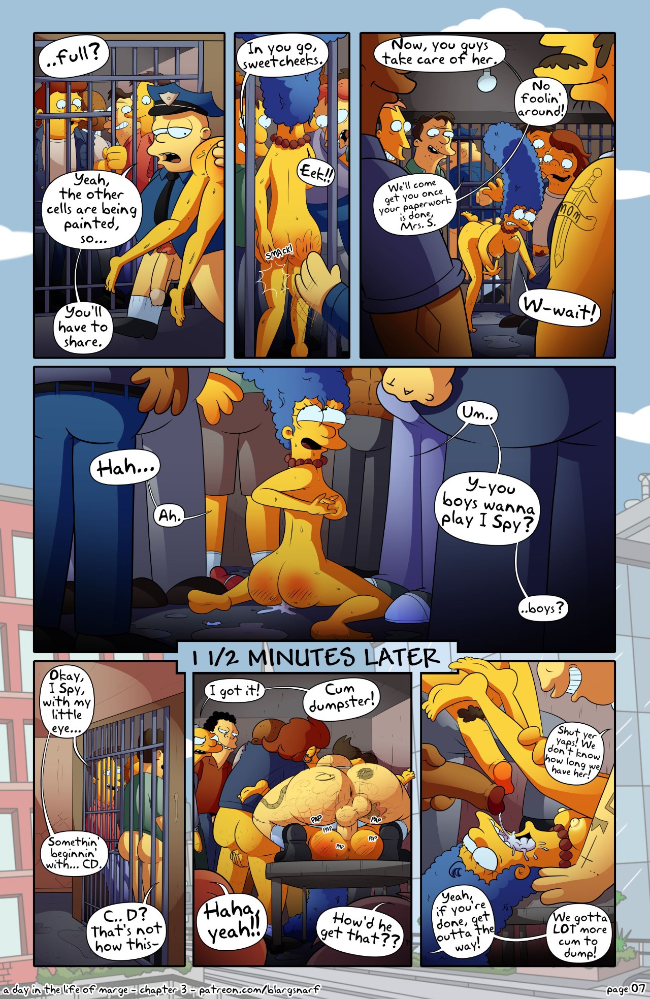 A Day In The Life Of Marge Part 3 Porn Comics english 07