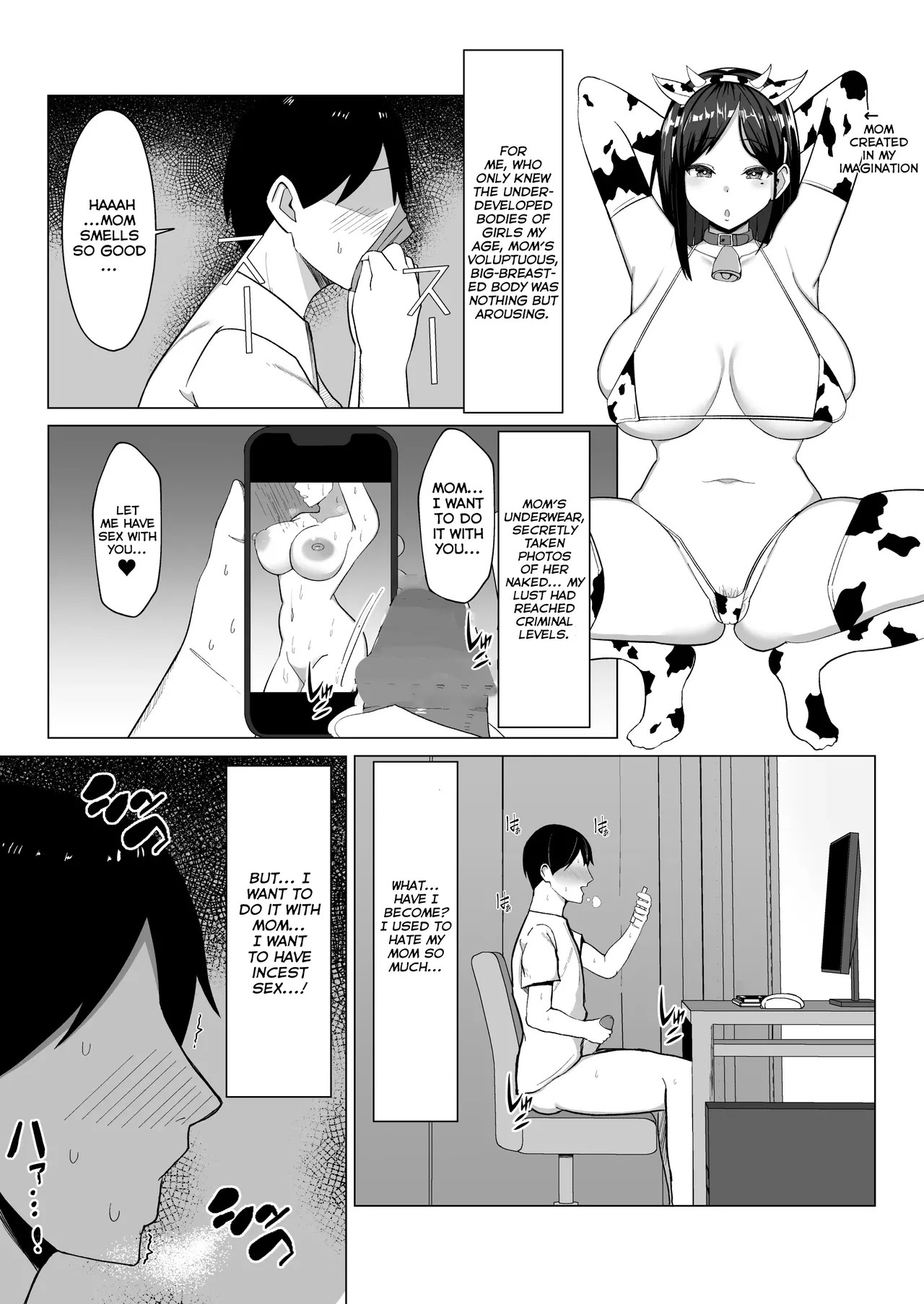A Room I Can't Leave Without Having Incestuous Sex With My Mom: My Nagging Mother and Rebellious Me Porn Comics english 08