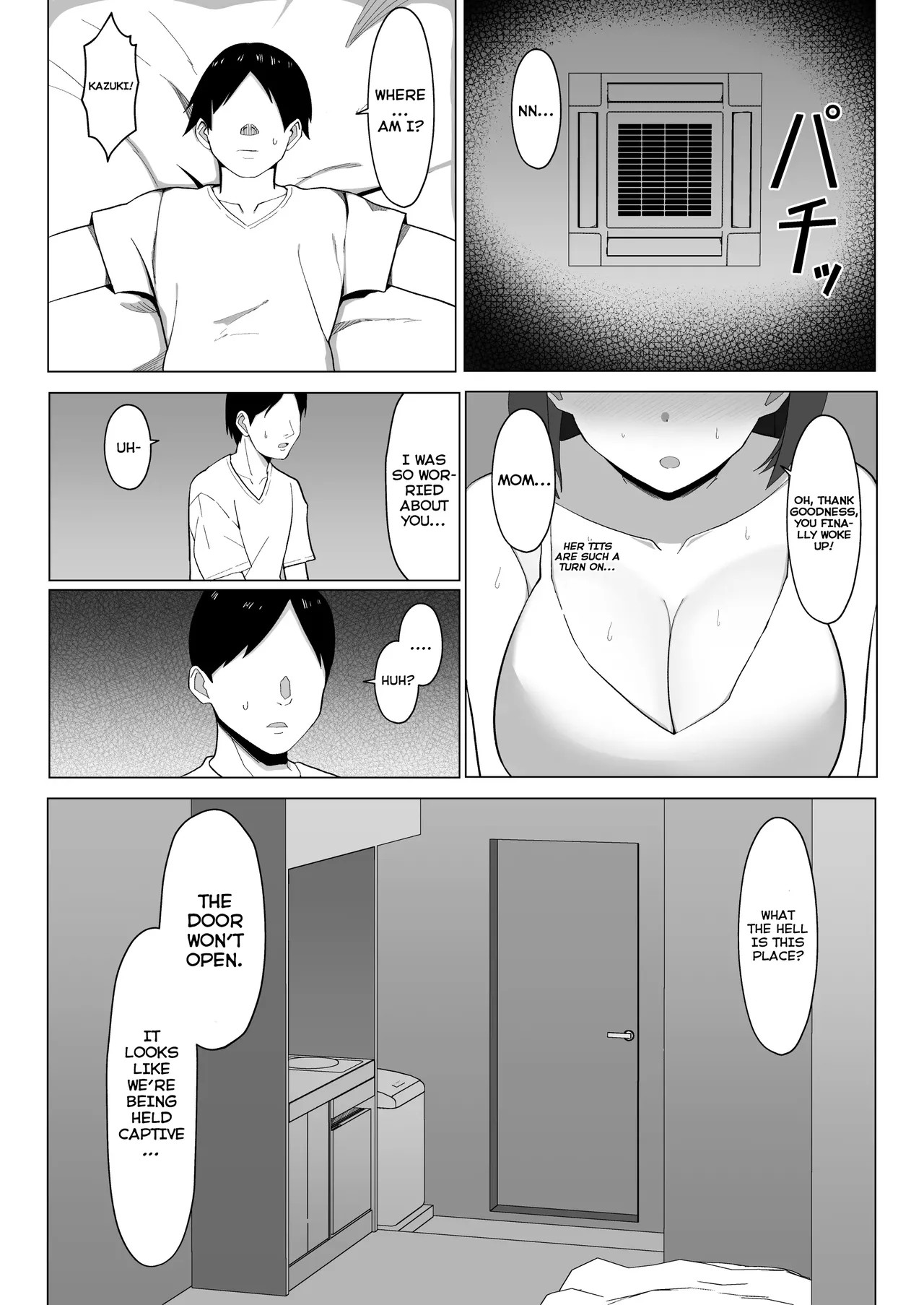 A Room I Can't Leave Without Having Incestuous Sex With My Mom: My Nagging Mother and Rebellious Me Porn Comics english 12