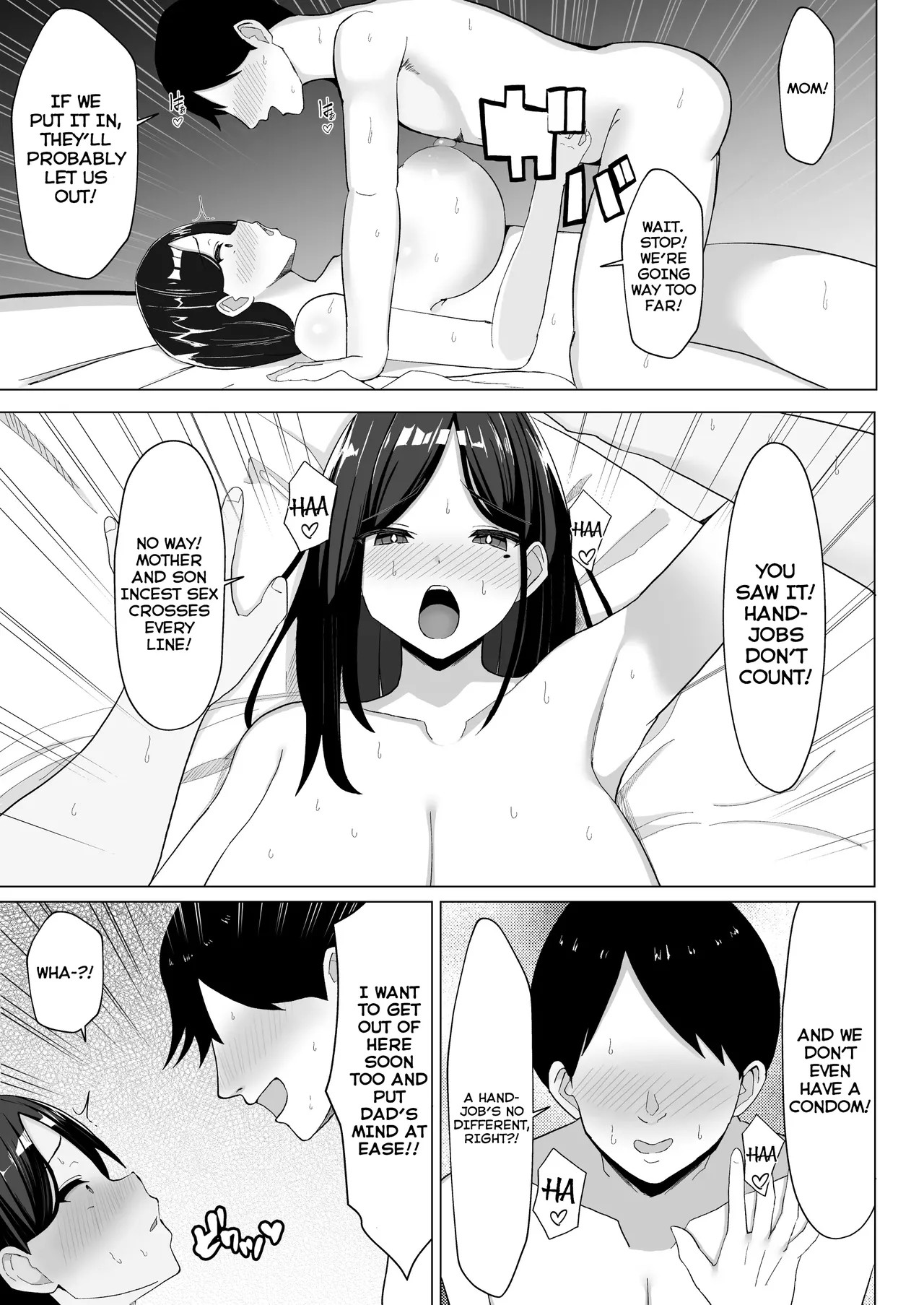 A Room I Can't Leave Without Having Incestuous Sex With My Mom: My Nagging Mother and Rebellious Me Porn Comics english 24