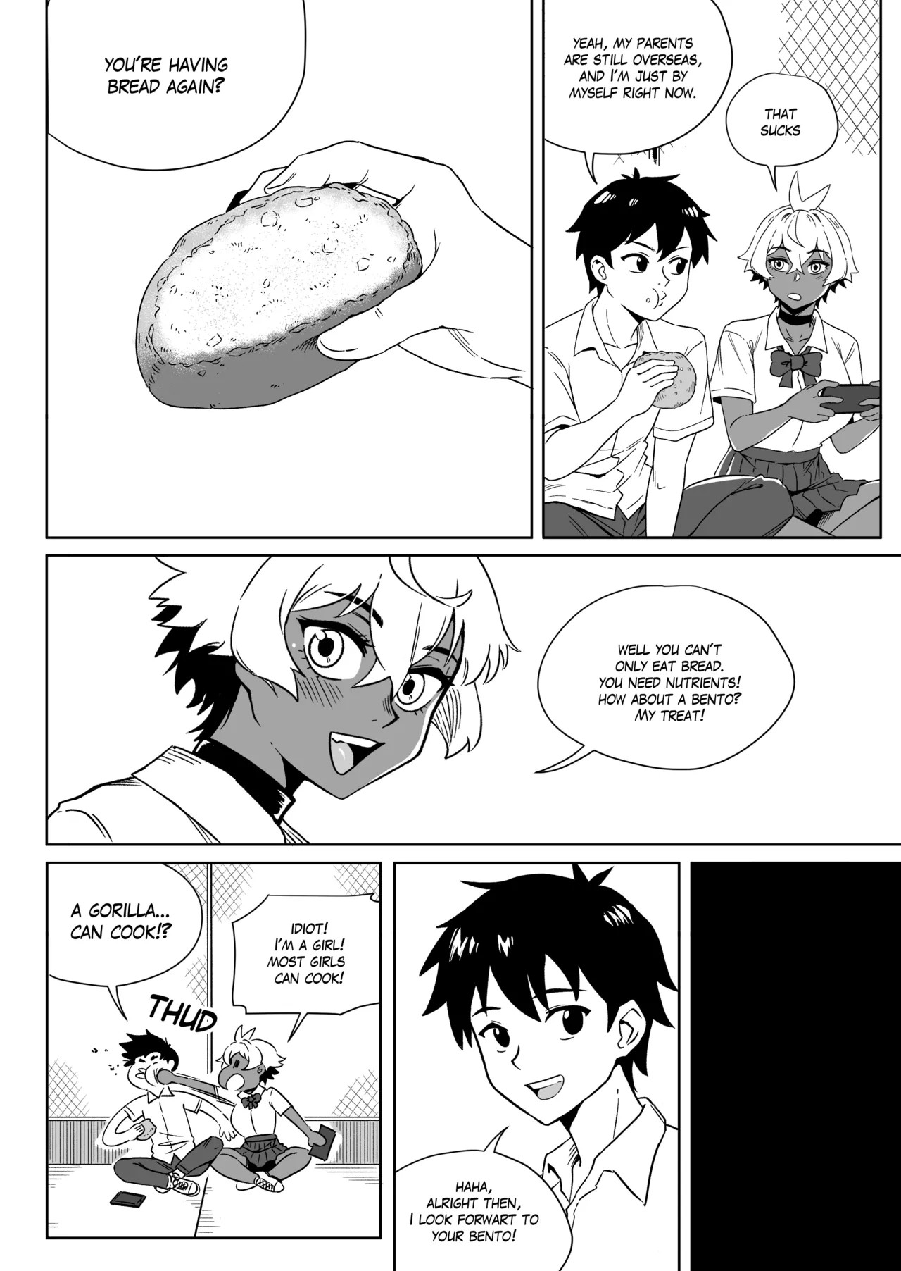 A Story About Stealing The Tomboy Childhood Friend From Harem Rom-Com Protagonist Part 2 Porn Comics english 02