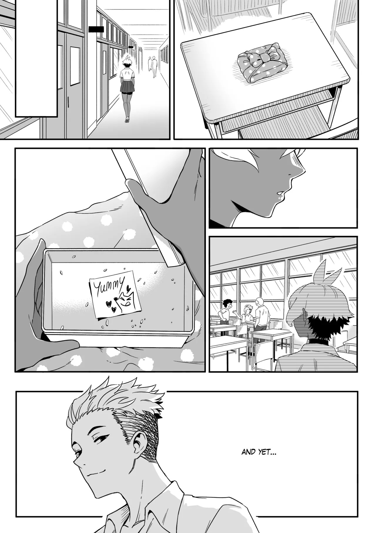 A Story About Stealing The Tomboy Childhood Friend From Harem Rom-Com Protagonist Part 2 Porn Comics english 11