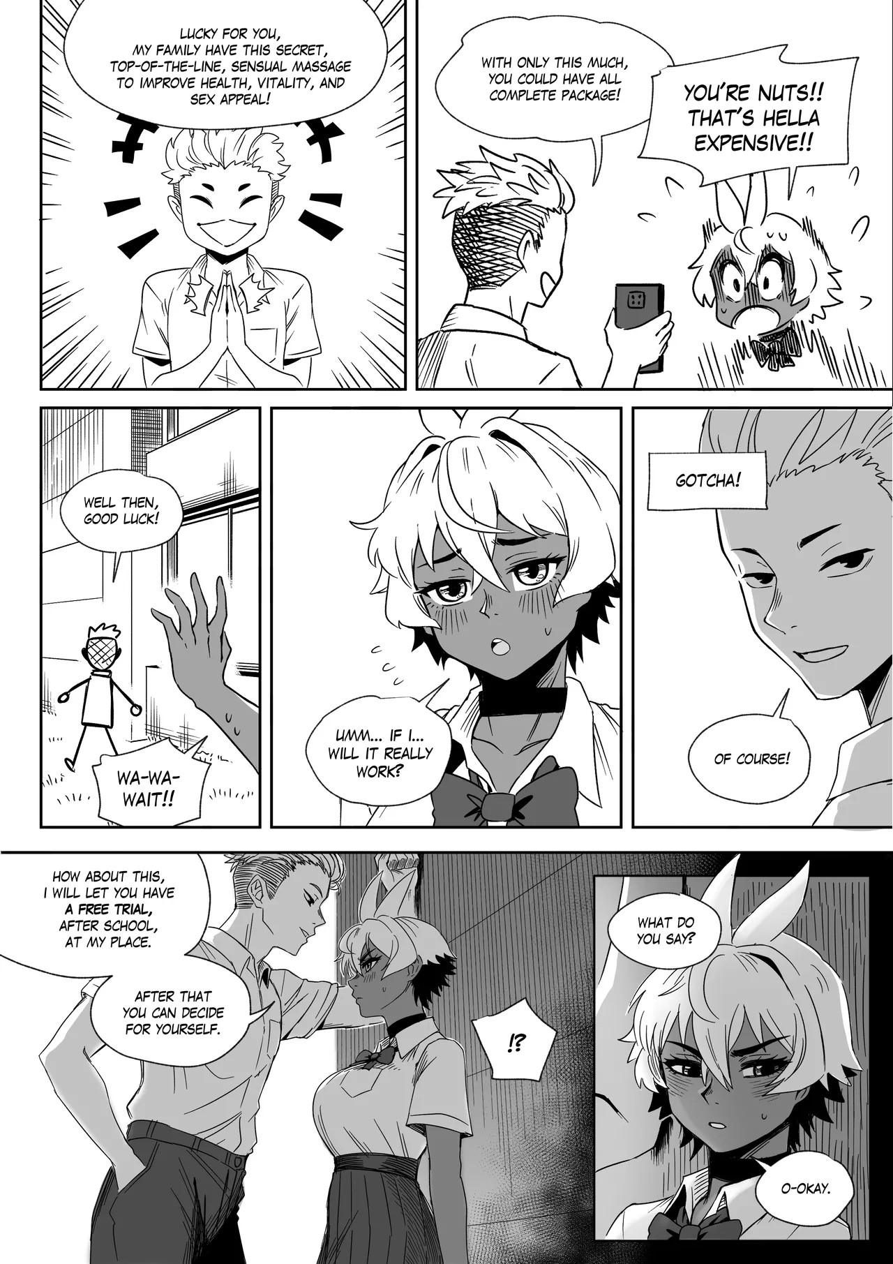 A Story About Stealing The Tomboy Childhood Friend From Harem Rom-Com Protagonist Porn Comics english 04
