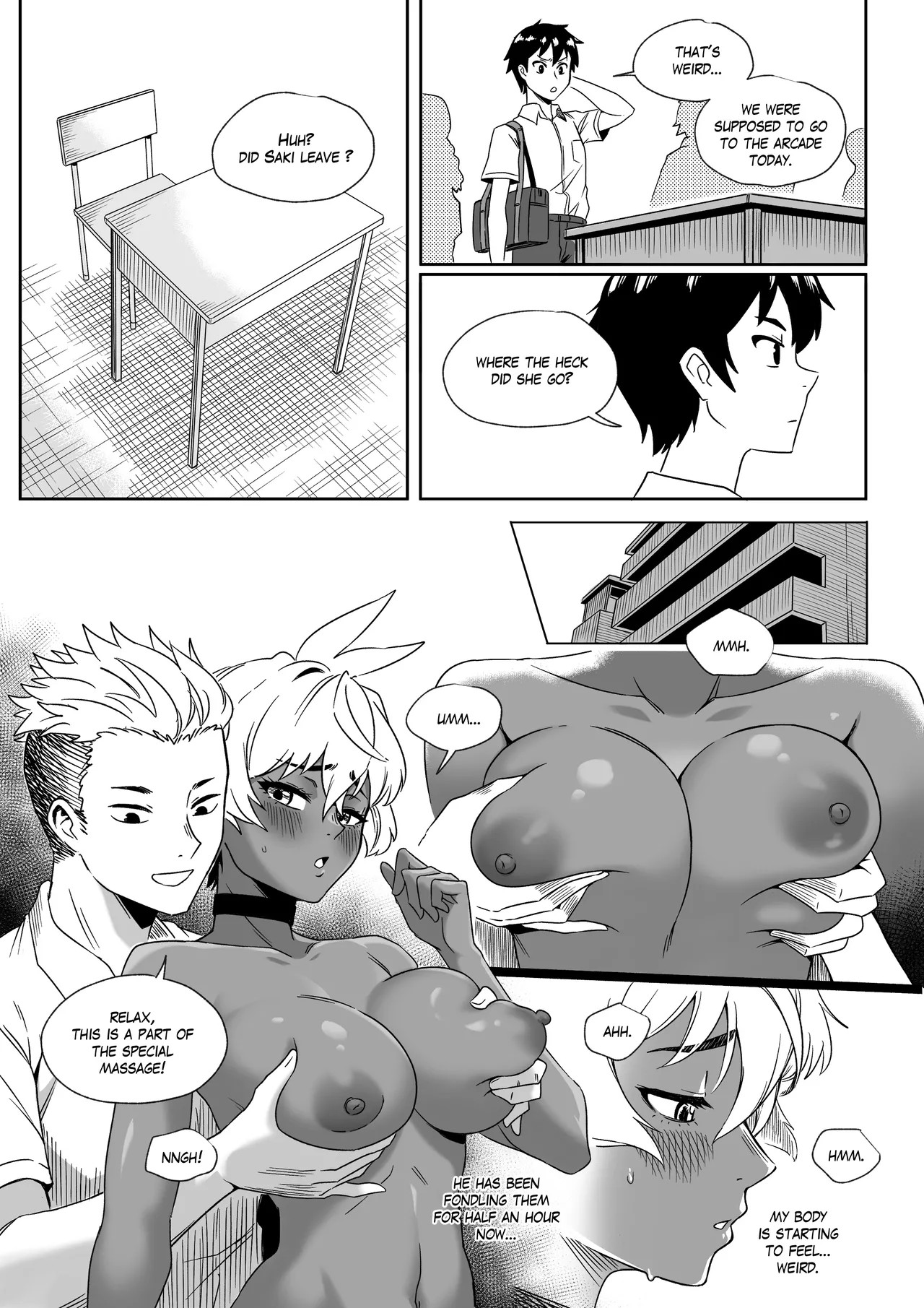 A Story About Stealing The Tomboy Childhood Friend From Harem Rom-Com Protagonist Porn Comics english 05
