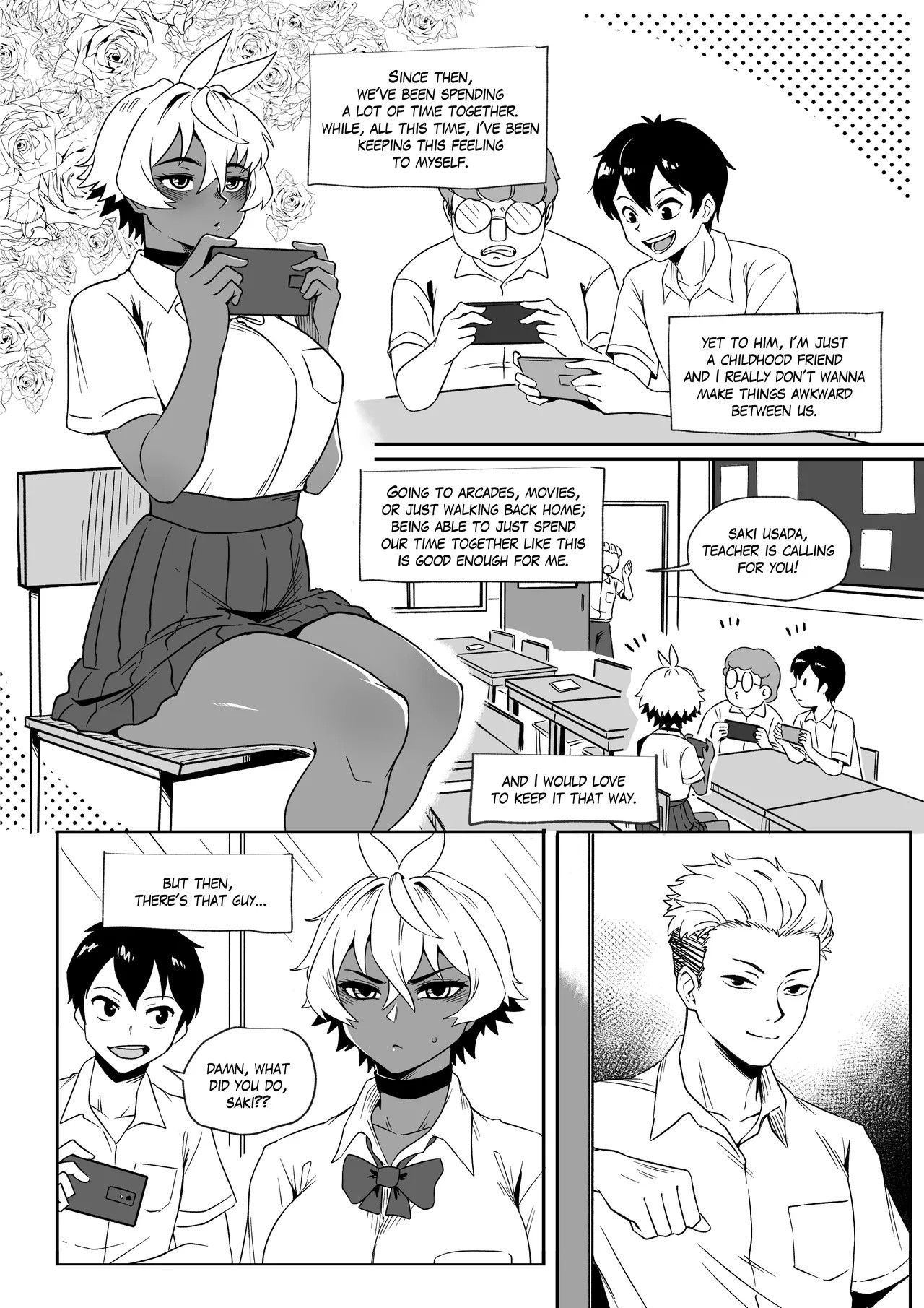 A Story About Stealing The Tomboy Childhood Friend From Harem Rom-Com Protagonist Porn Comics english 12