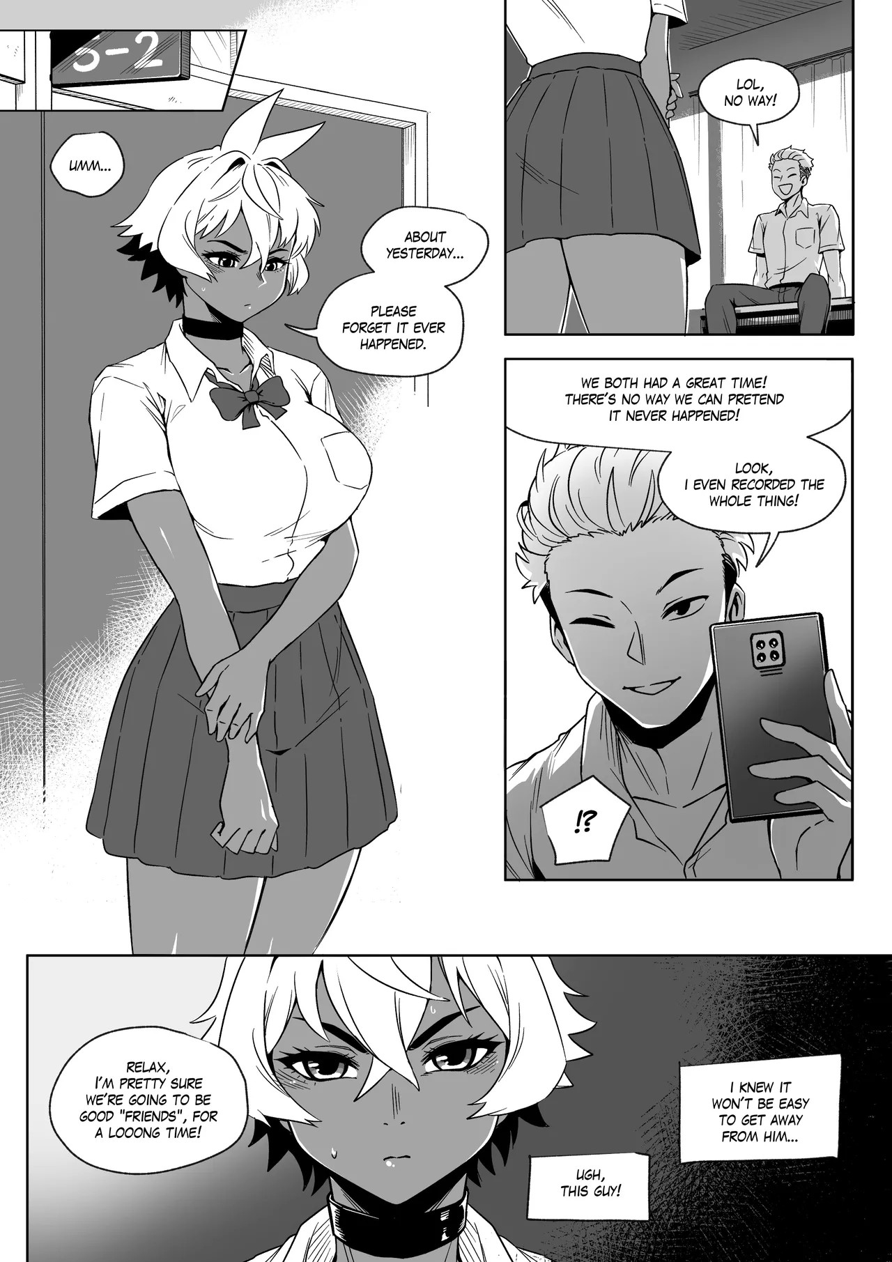 A Story About Stealing The Tomboy Childhood Friend From Harem Rom-Com Protagonist Porn Comics english 13