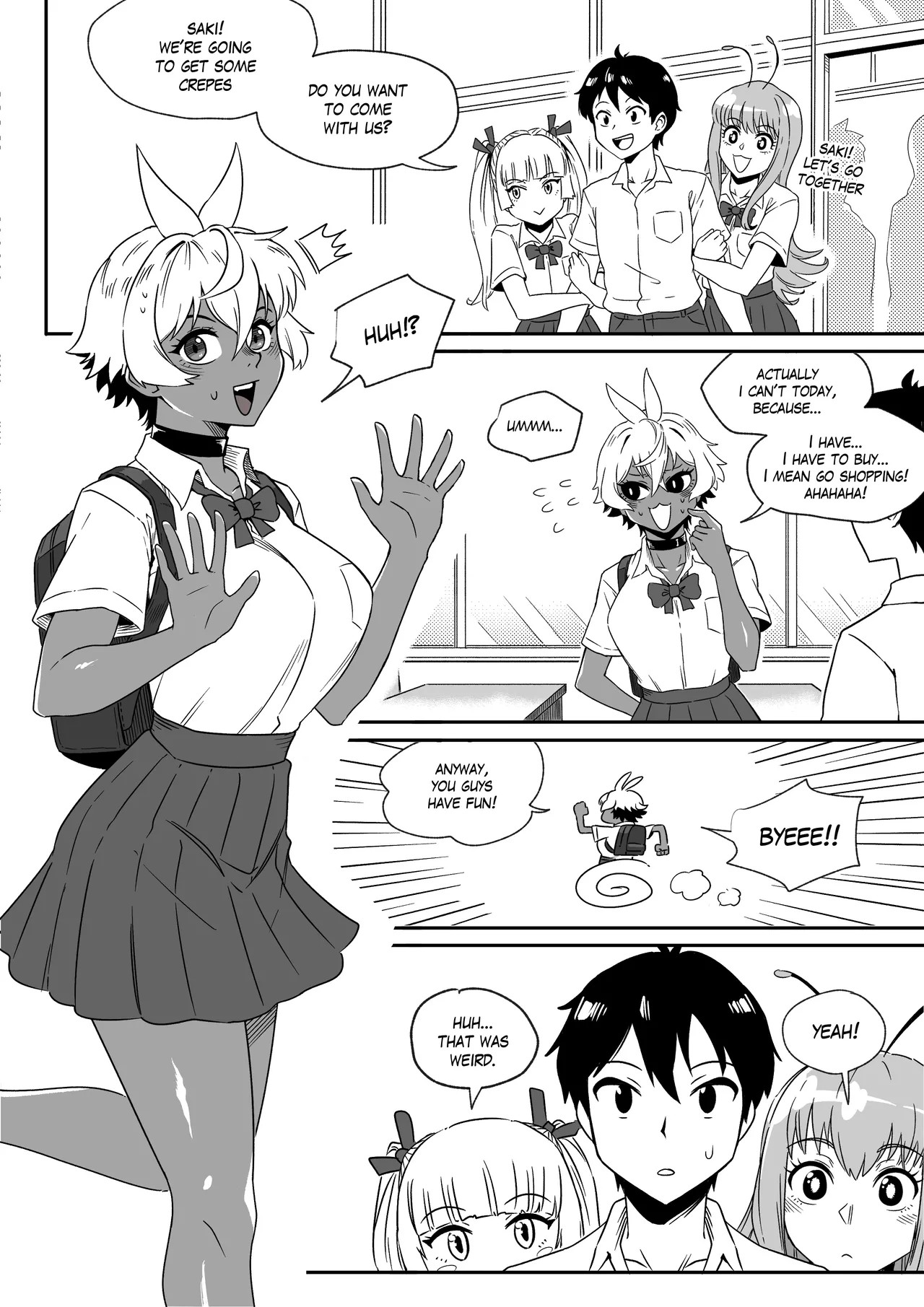 A Story About Stealing The Tomboy Childhood Friend From Harem Rom-Com Protagonist Porn Comics english 16