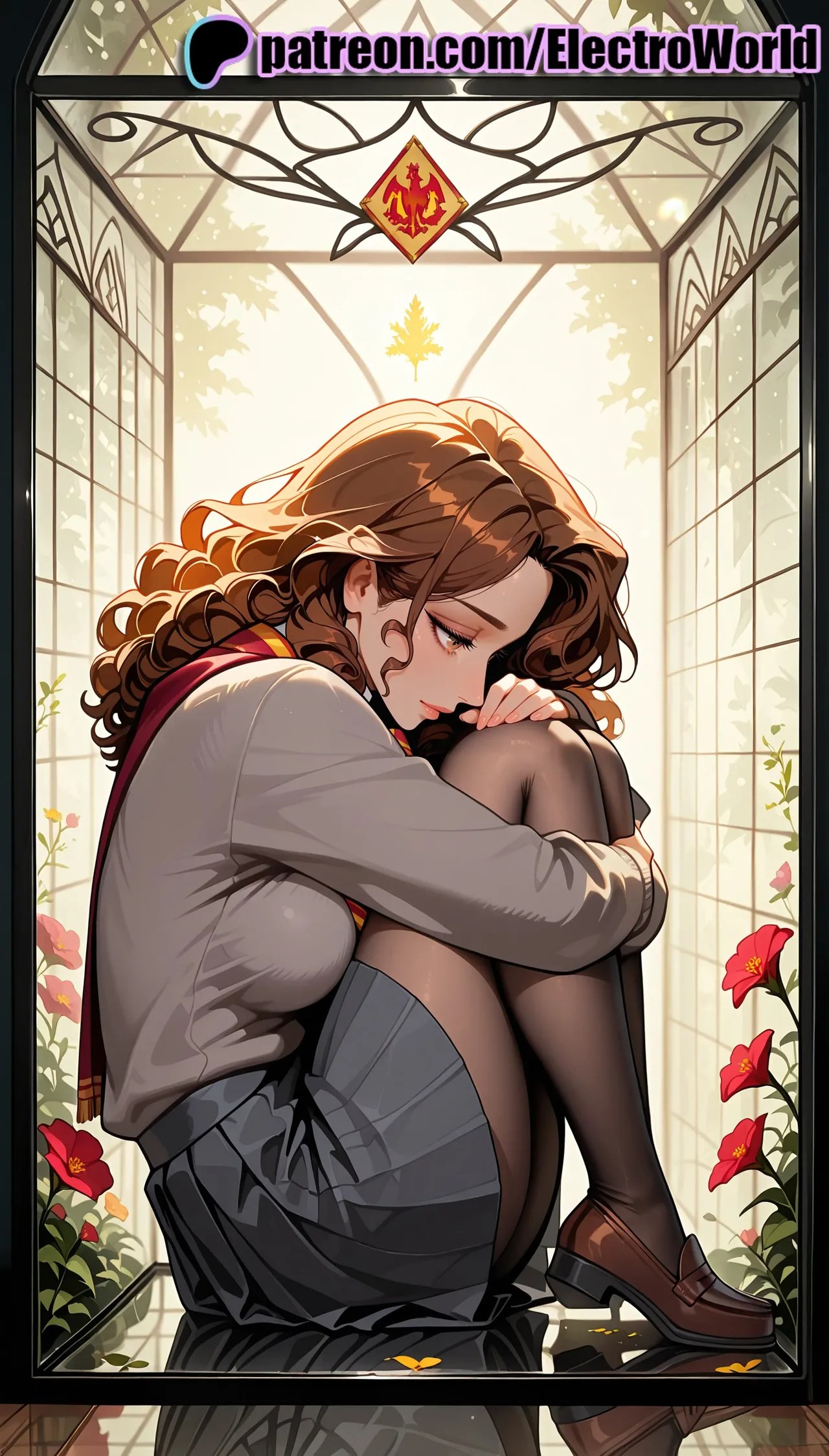 AI Generated: Hermione Granger By ElectroWorld Porn Comics english 03