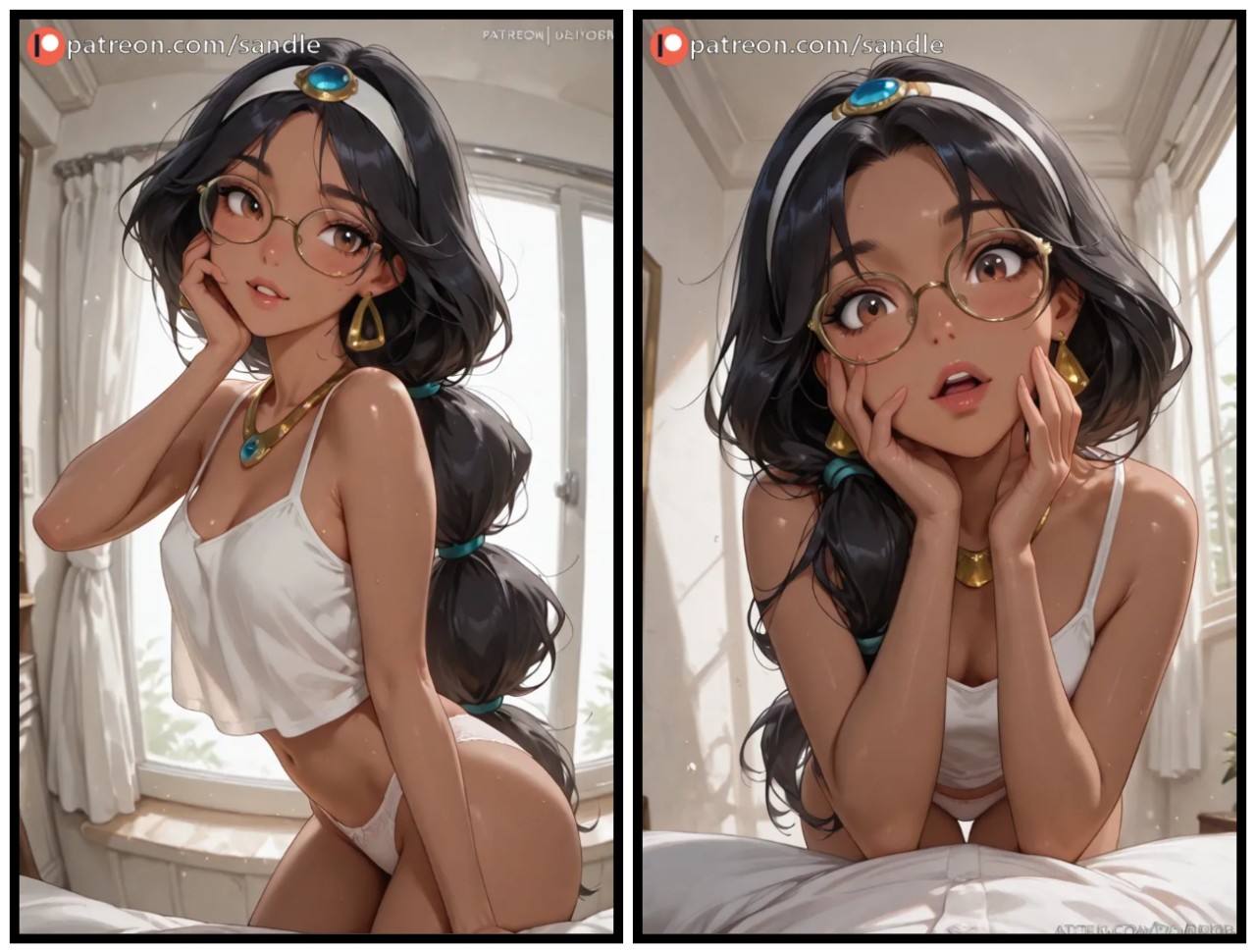 AI Generated: Jasmine Porn Comics english 12