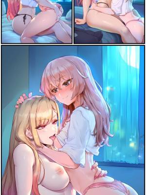 AI Generated: Marin, Sajuna And Goko Porn Comics english 02