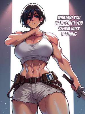 AI Generated: Mikasa