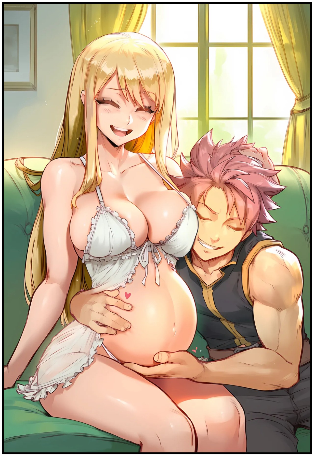AI Generated: Natsu x Lucy Porn Comics english 11