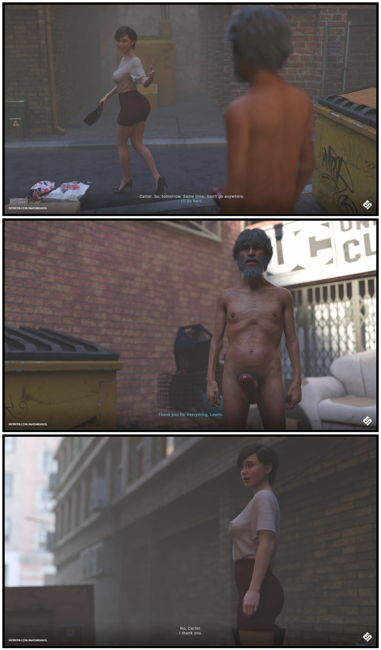 Alley By MaxSmeagol Part 2 Porn Comics english 55