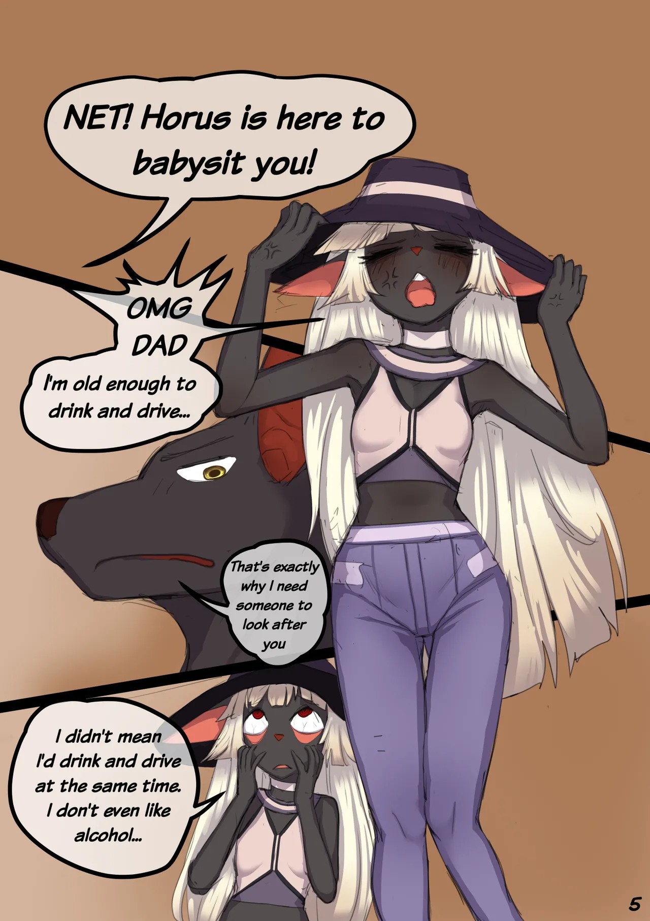 Anubis Dad  Porn Comics english 05