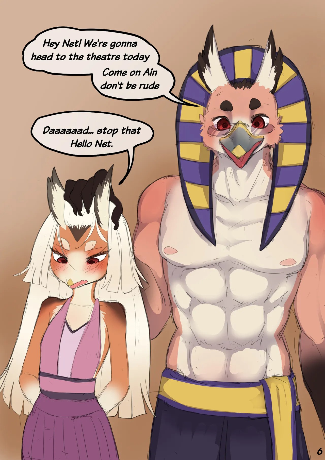 Anubis Dad  Porn Comics english 06