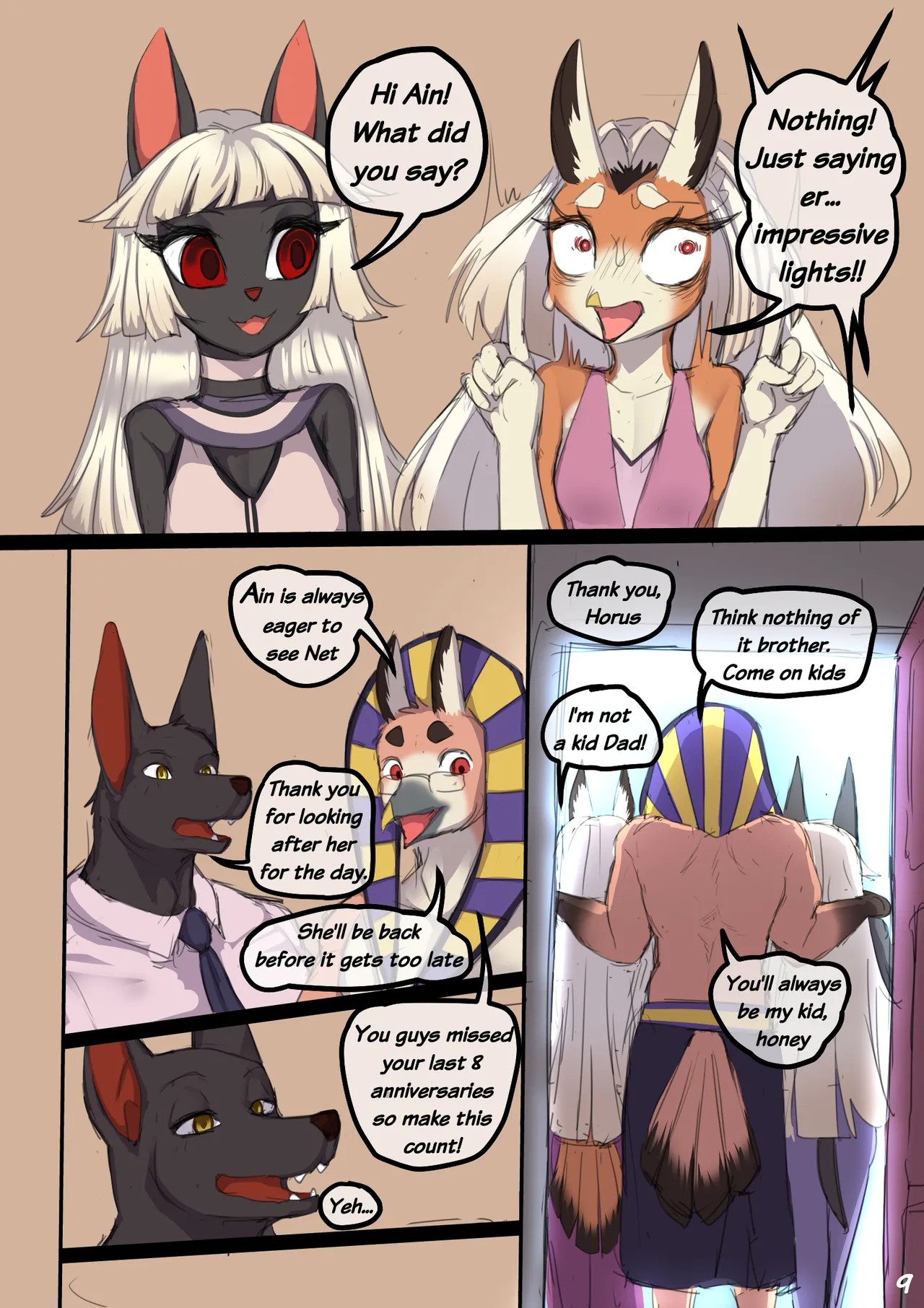 Anubis Dad  Porn Comics english 09
