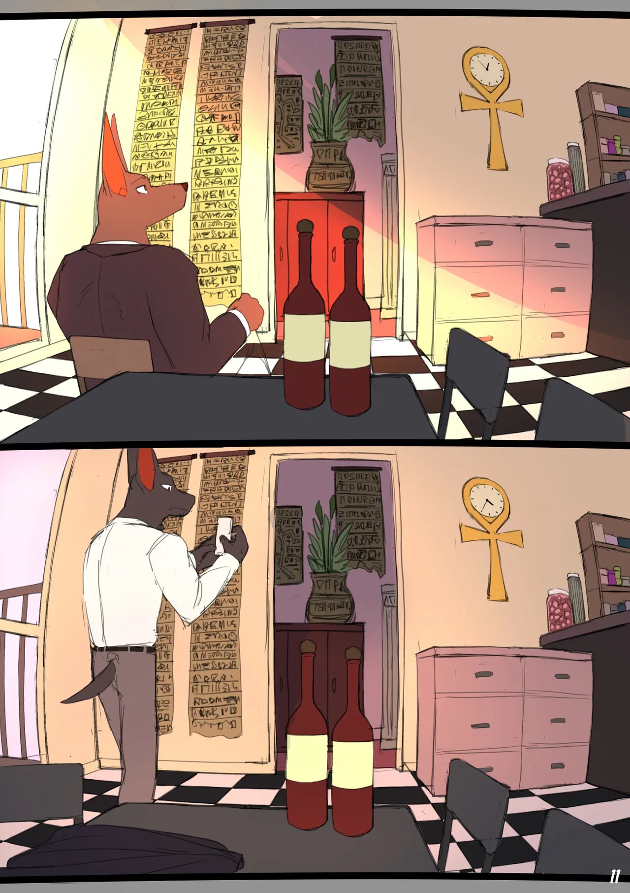 Anubis Dad  Porn Comics english 11