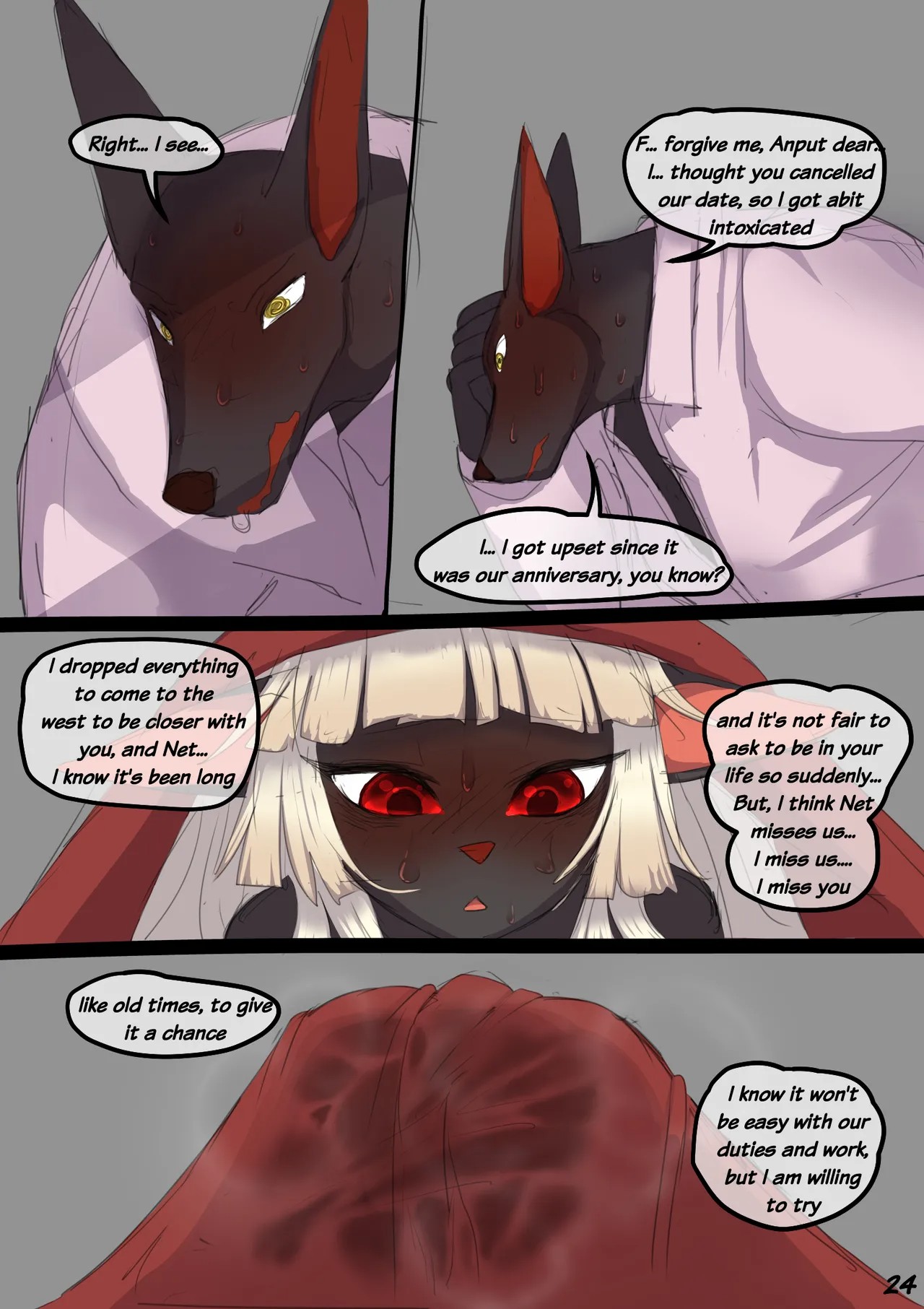 Anubis Dad  Porn Comics english 24