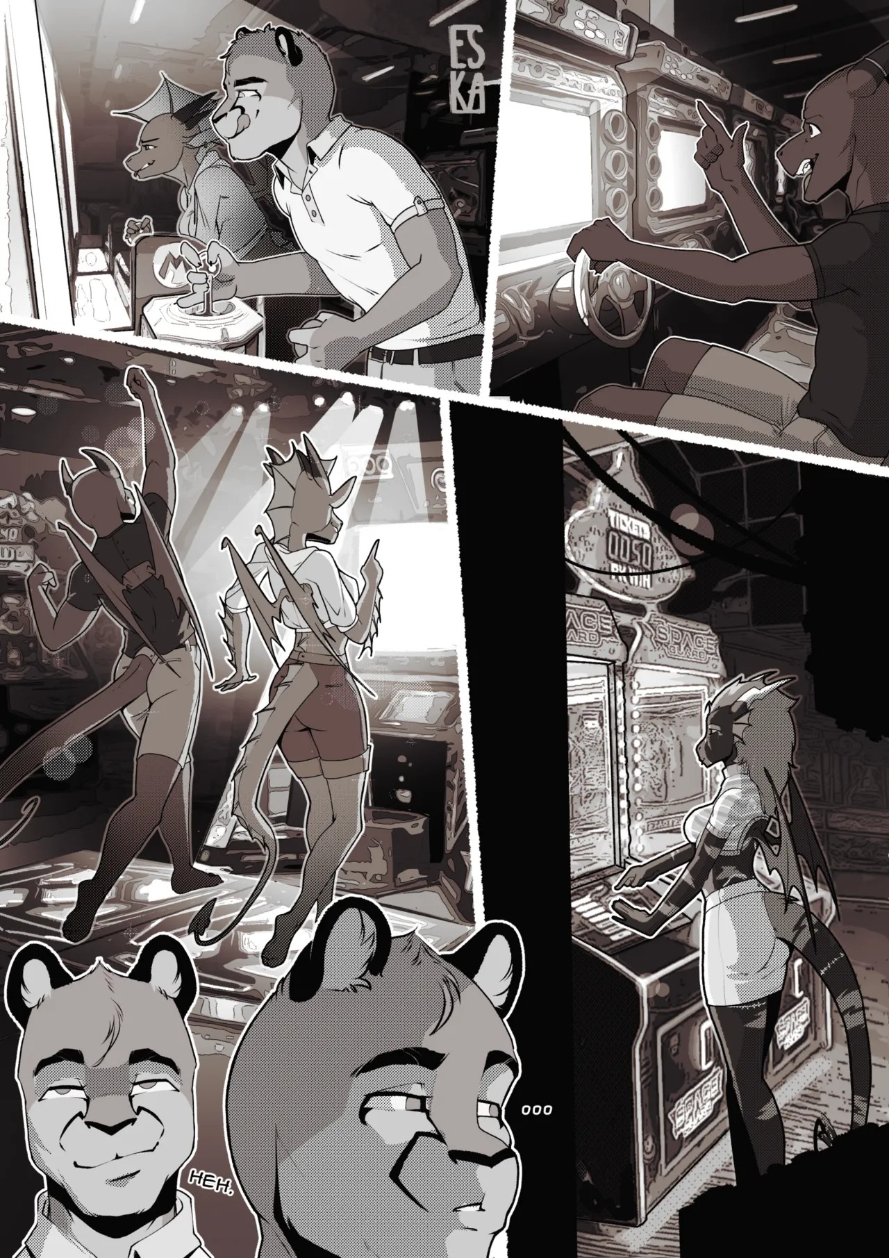 Arcade Night Porn Comics english 02
