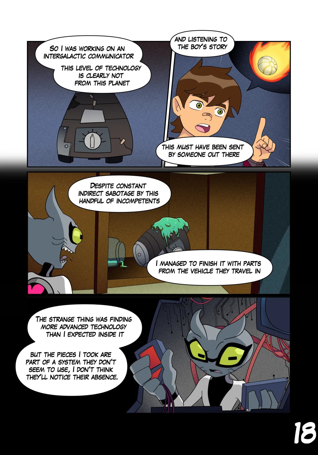 Ben 10: Chaquetrix Part 21 Porn Comics english 19