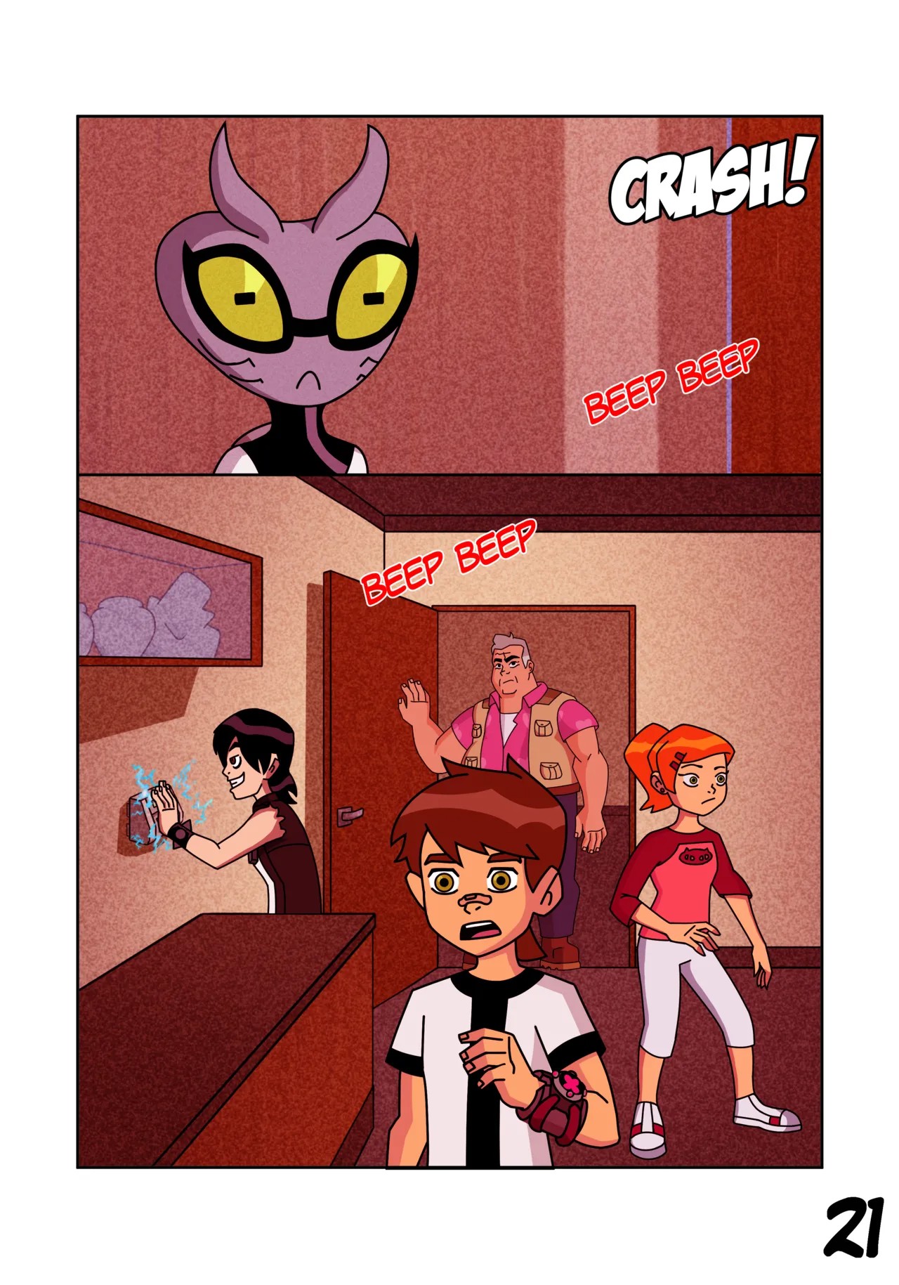 Ben 10: Chaquetrix Part 21 Porn Comics english 22