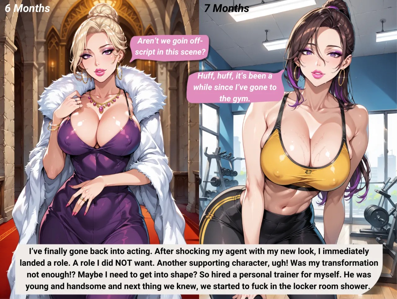 Bimbo Pill Saga: The Fallen Star Porn Comics english 07
