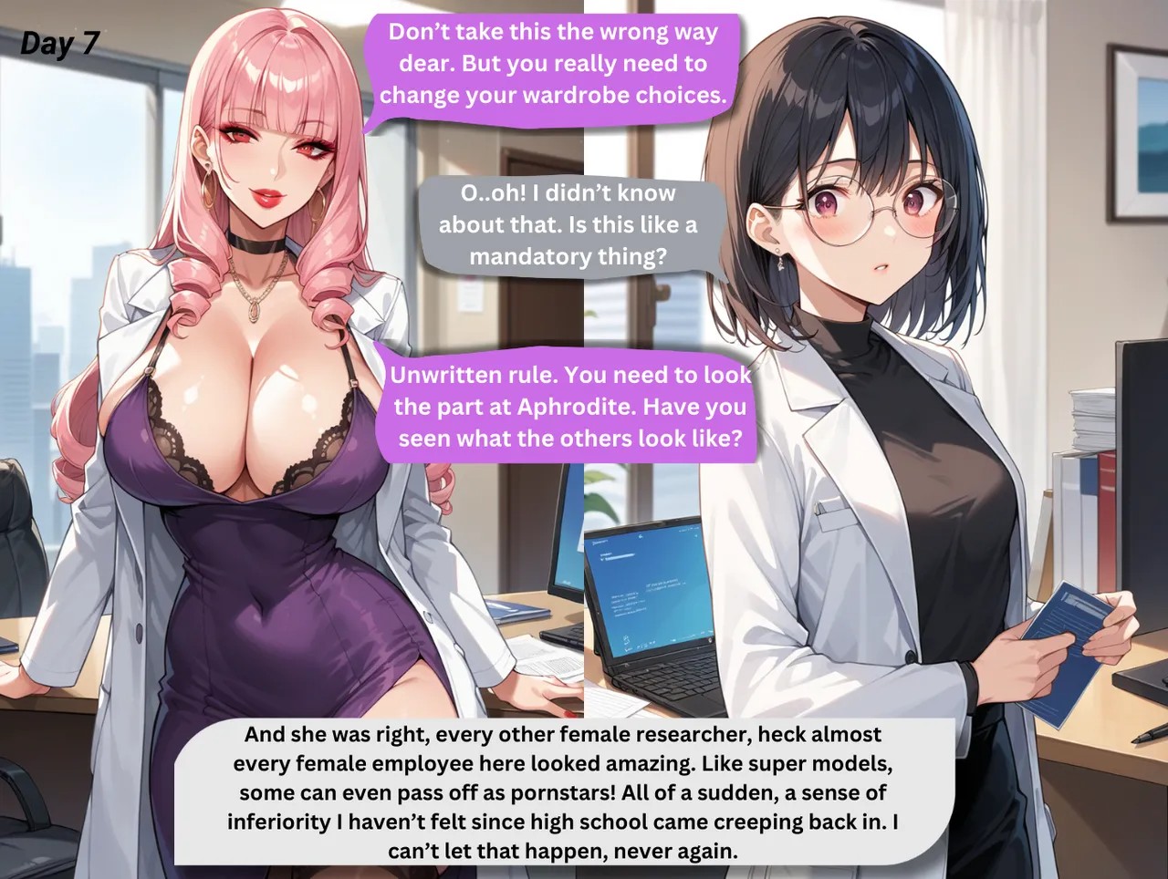 Bimbo Pill Saga: The Intern Porn Comics english 03