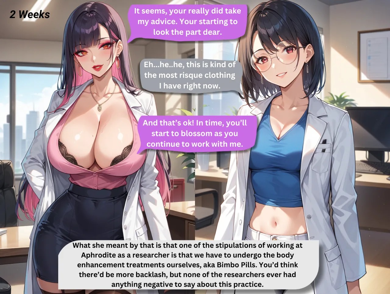 Bimbo Pill Saga: The Intern Porn Comics english 04