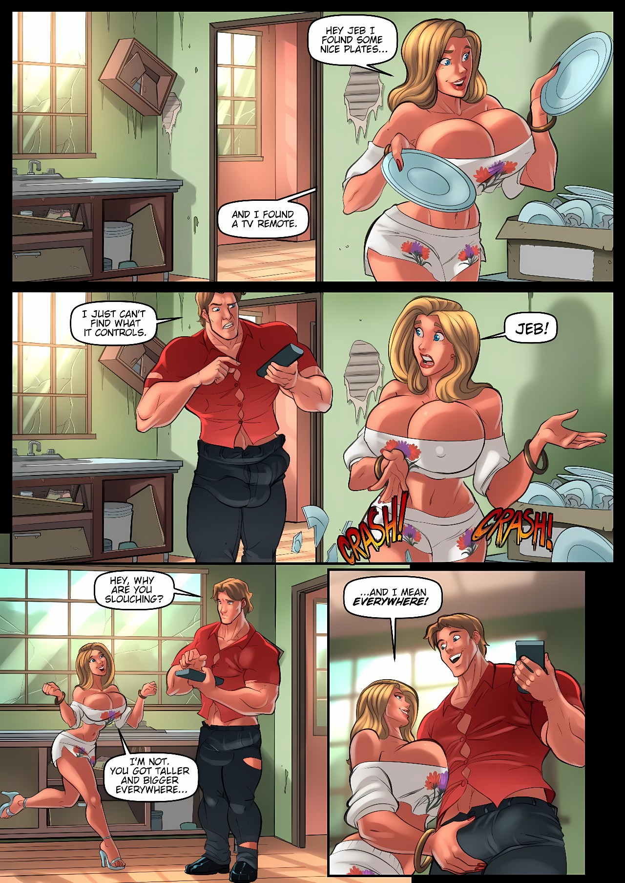 Blooming With Size Porn Comics english 06