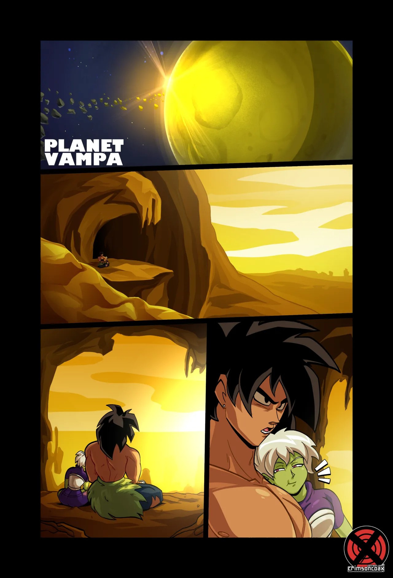 Broly And Cheelai Porn Comics english 02