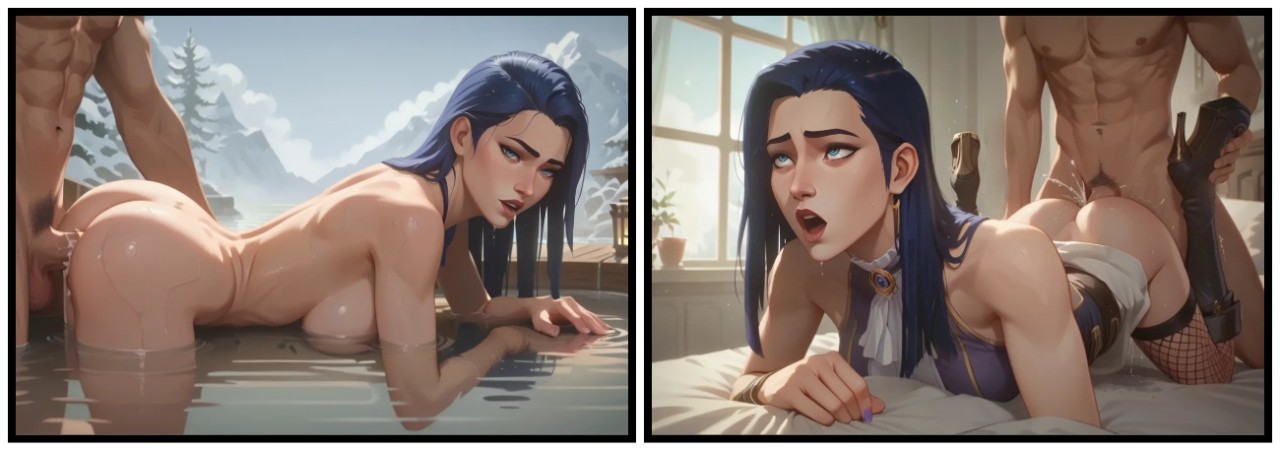 Caitlyn And Jayce From Arcane Porn Comics english 20