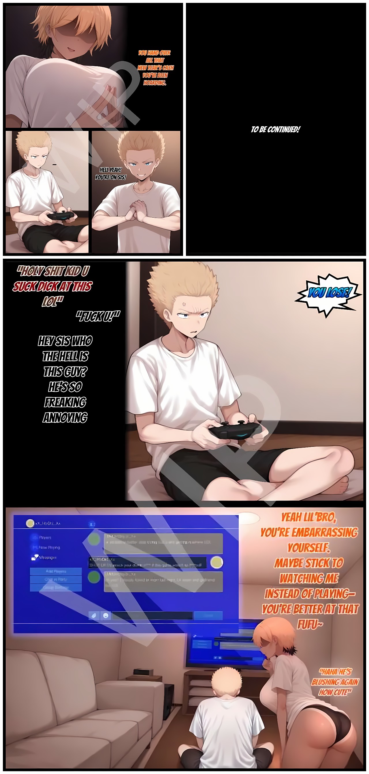 Childhood Friend Rejected By Transfer Student Porn Comics english 04