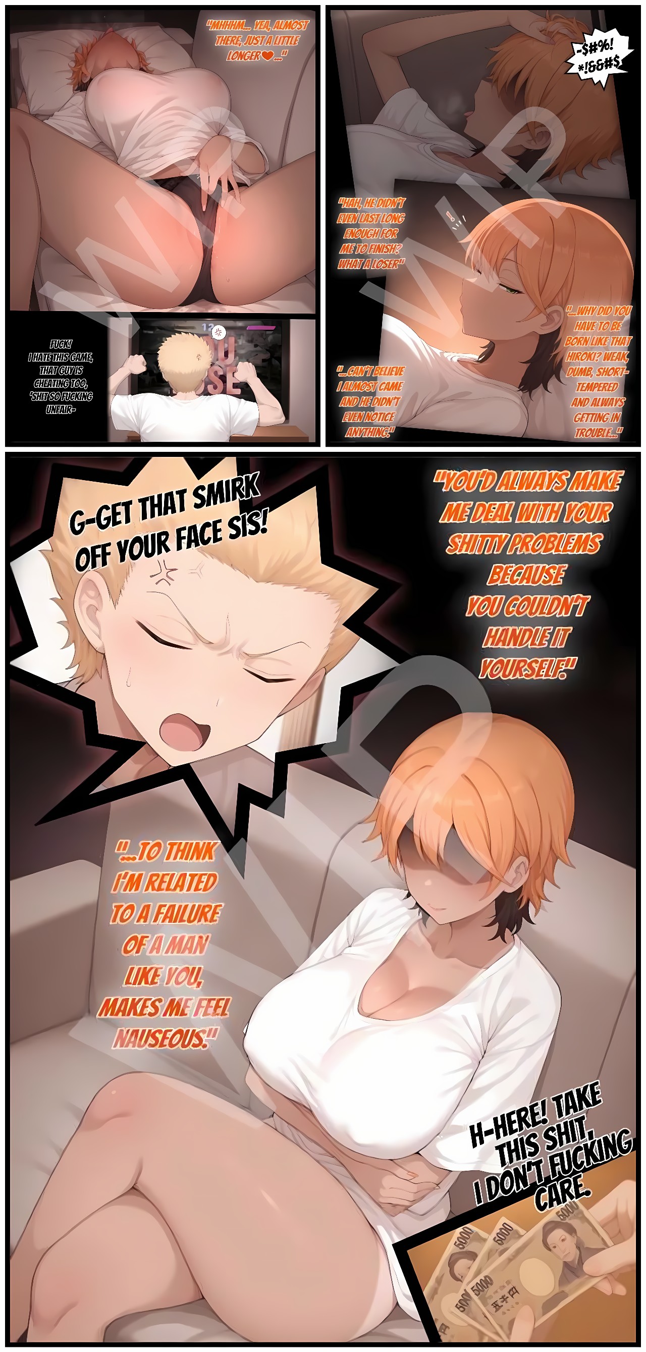 Childhood Friend Rejected By Transfer Student Porn Comics english 08