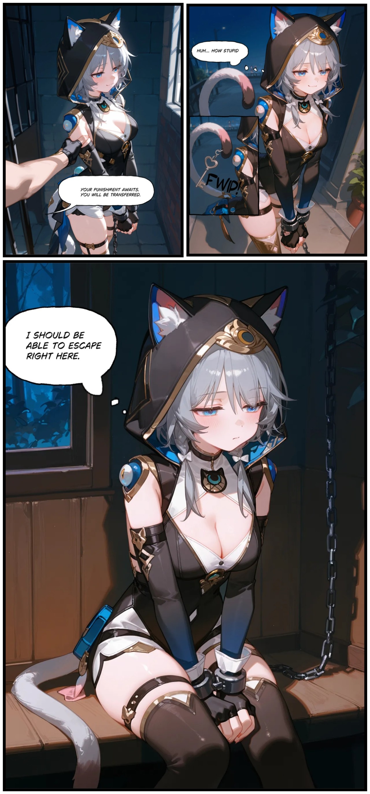 Cipher's Escape Plan Porn Comics english 02