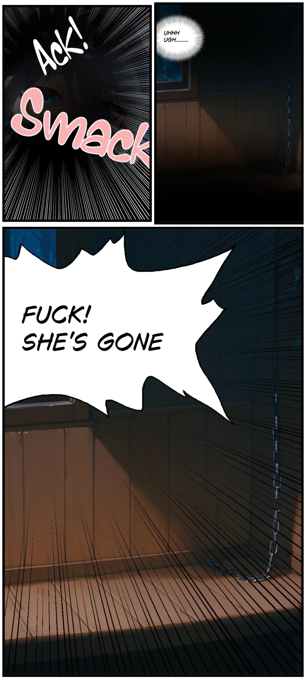 Cipher's Escape Plan Porn Comics english 05