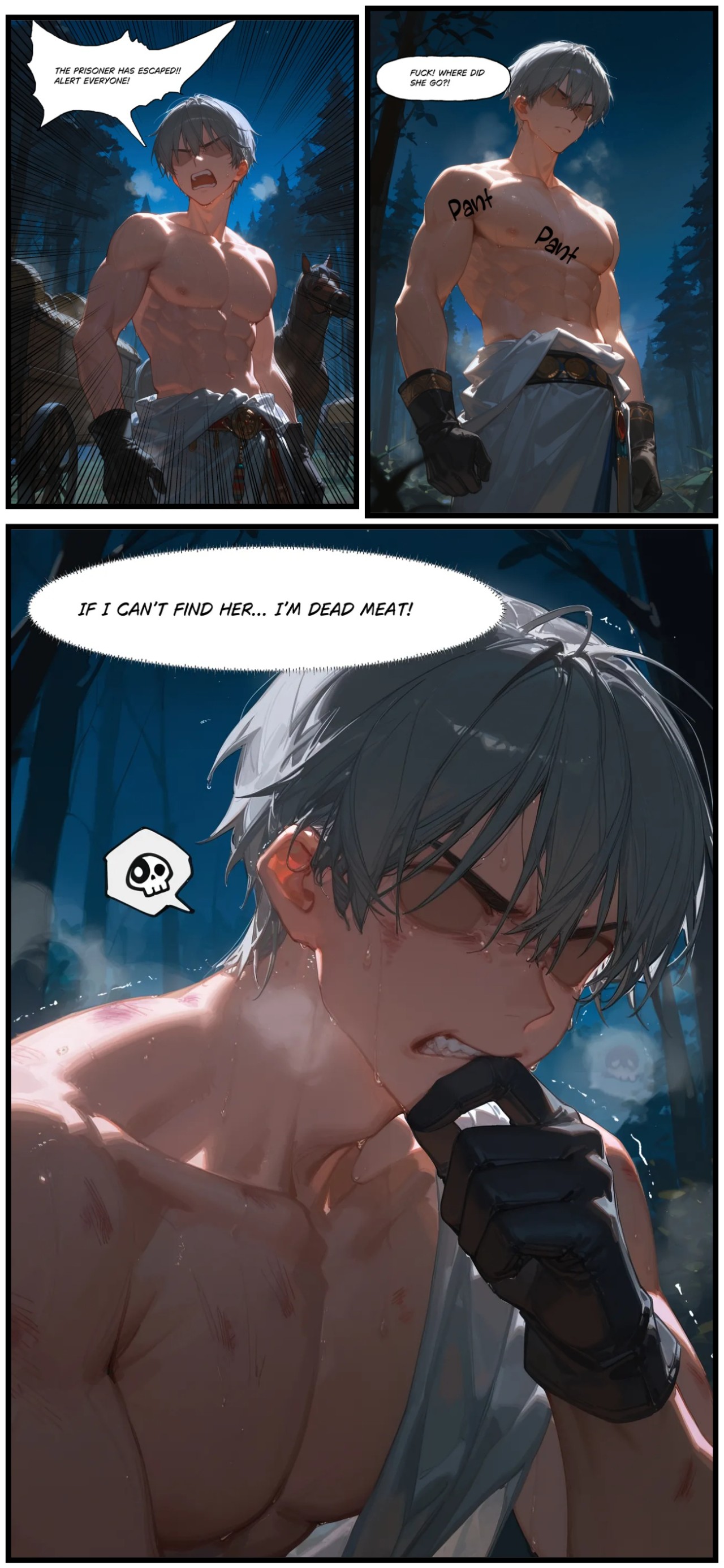 Cipher's Escape Plan Porn Comics english 06