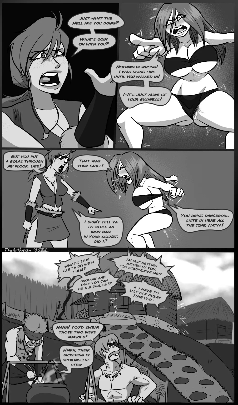 Claws Of The Badger Porn Comics english 02